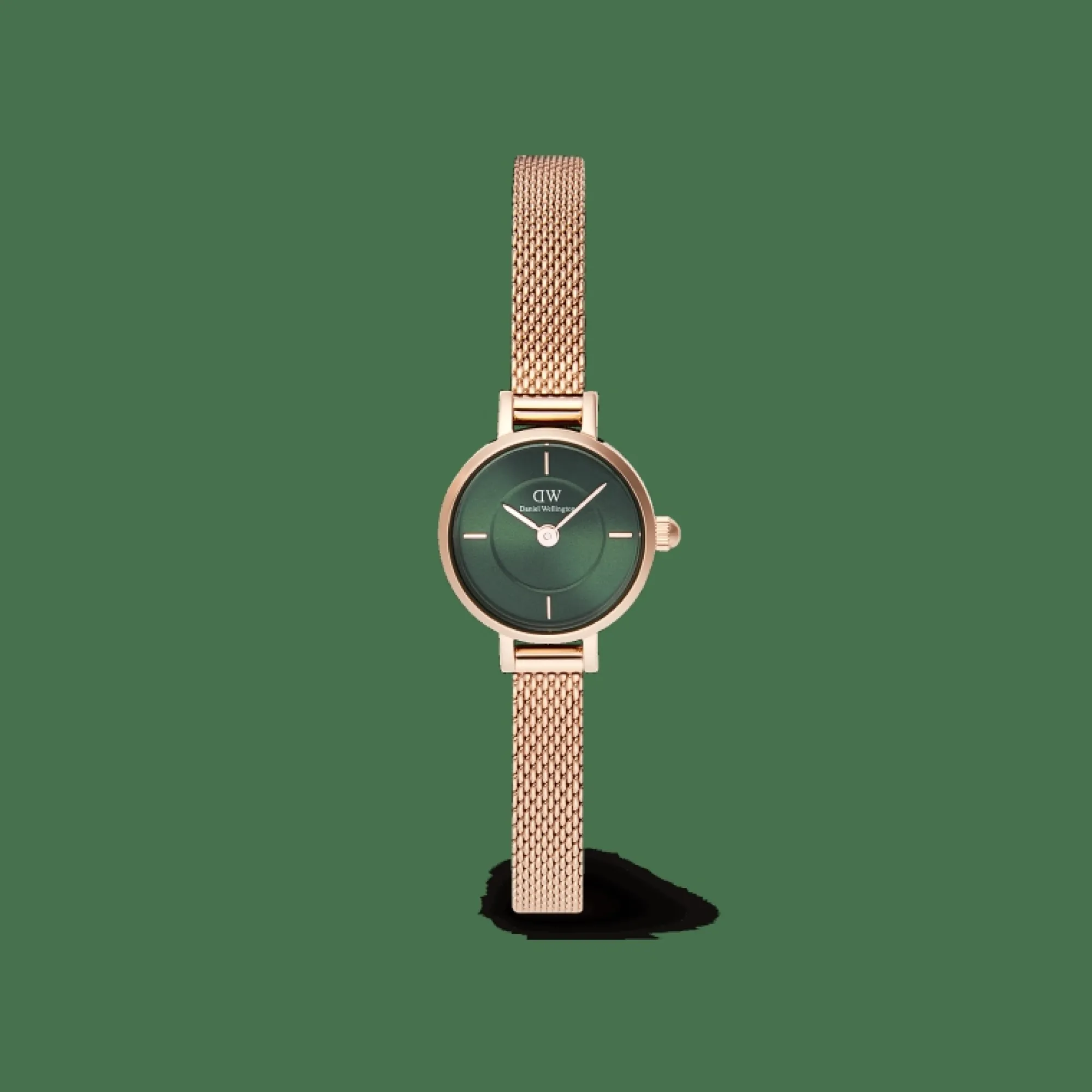 Daniel Wellington Damklockor<Petite Mini Emerald Melrose Rose Gold