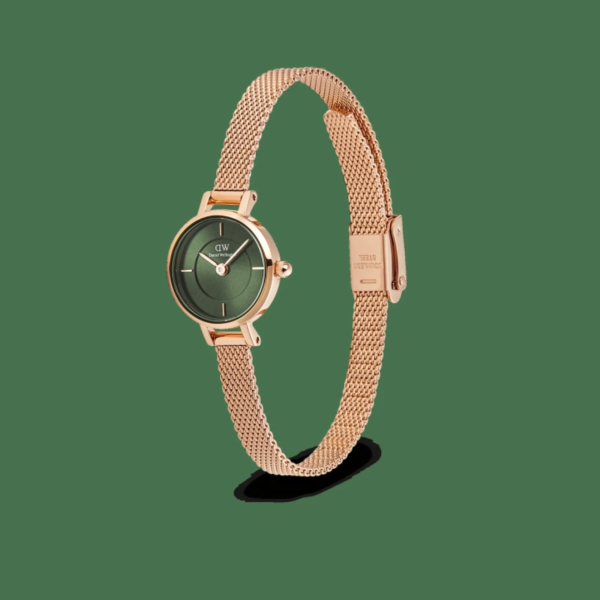 Daniel Wellington Damklockor<Petite Mini Emerald Melrose Rose Gold