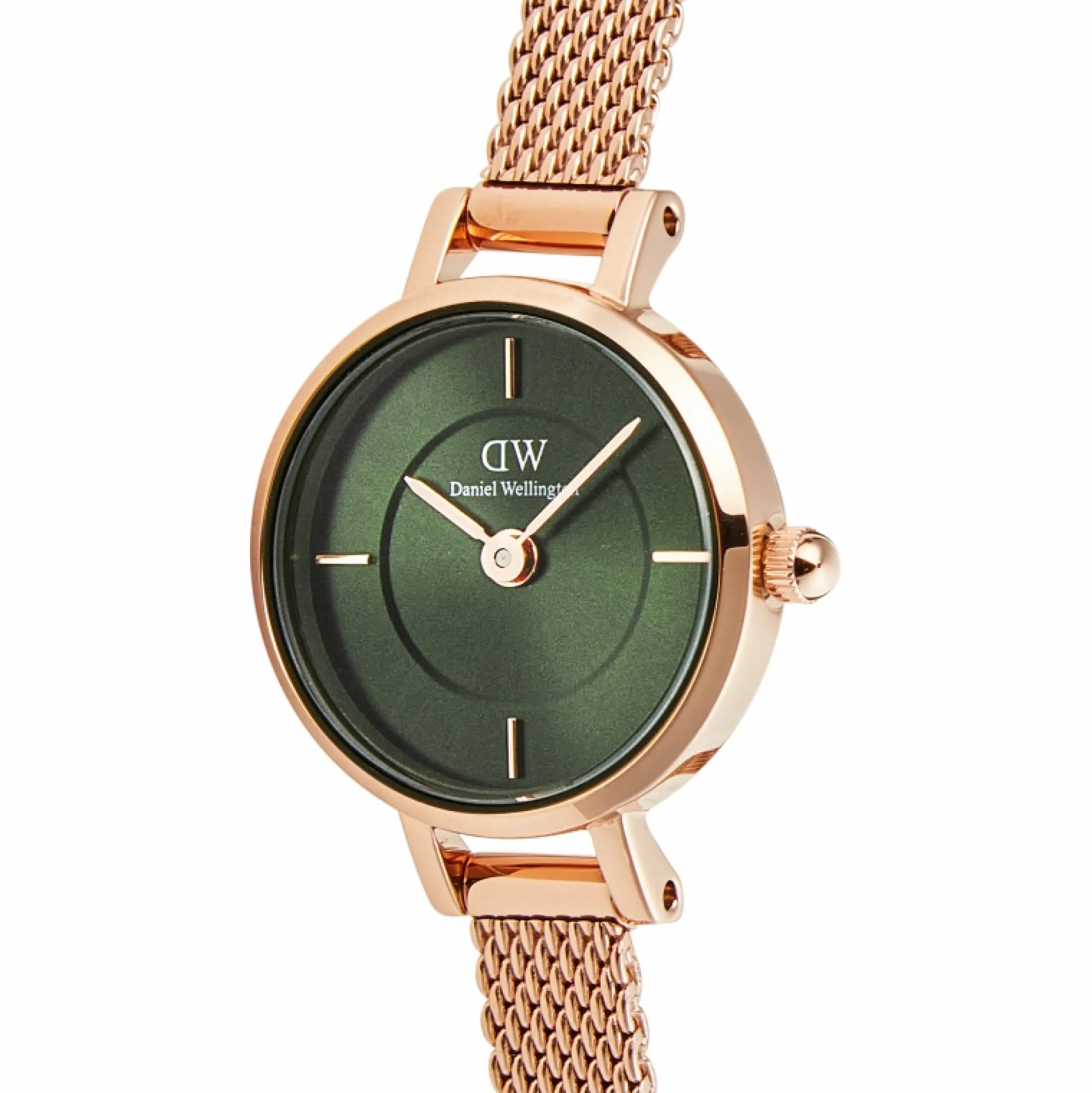 Daniel Wellington Damklockor<Petite Mini Emerald Melrose Rose Gold