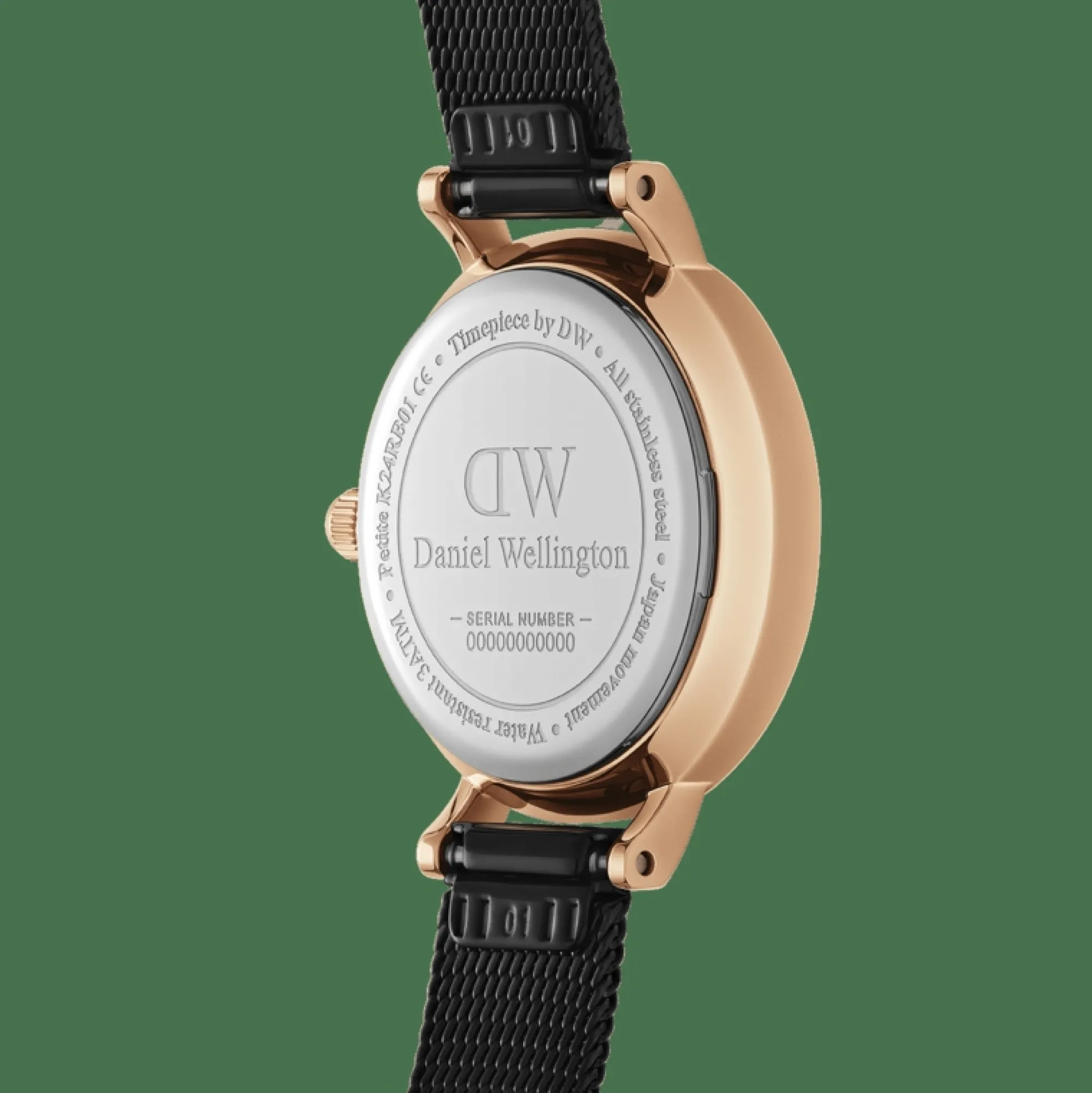 Daniel Wellington Damklockor<Petite Pressed Ashfield Rose Gold