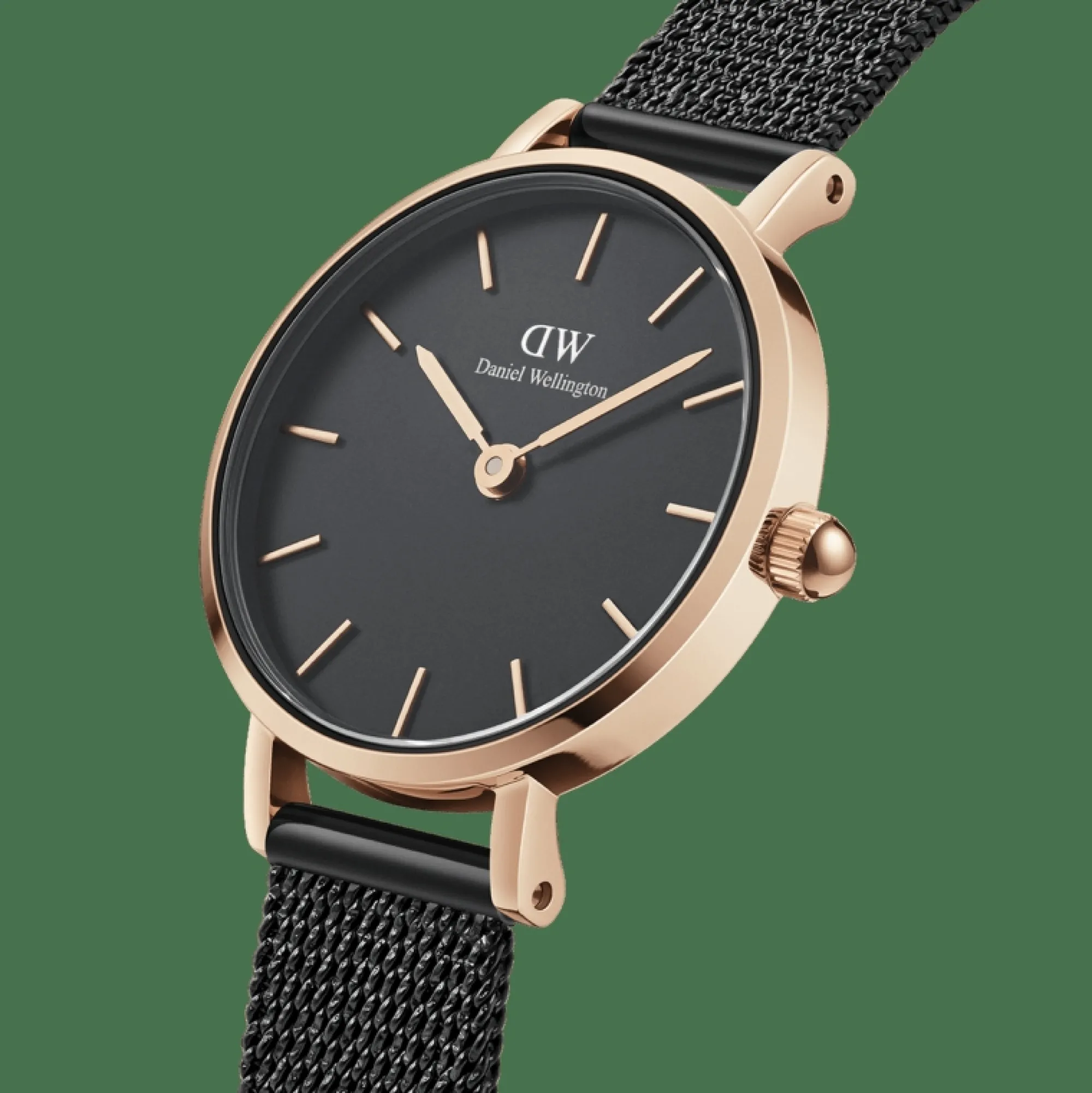 Daniel Wellington Damklockor<Petite Pressed Ashfield Rose Gold