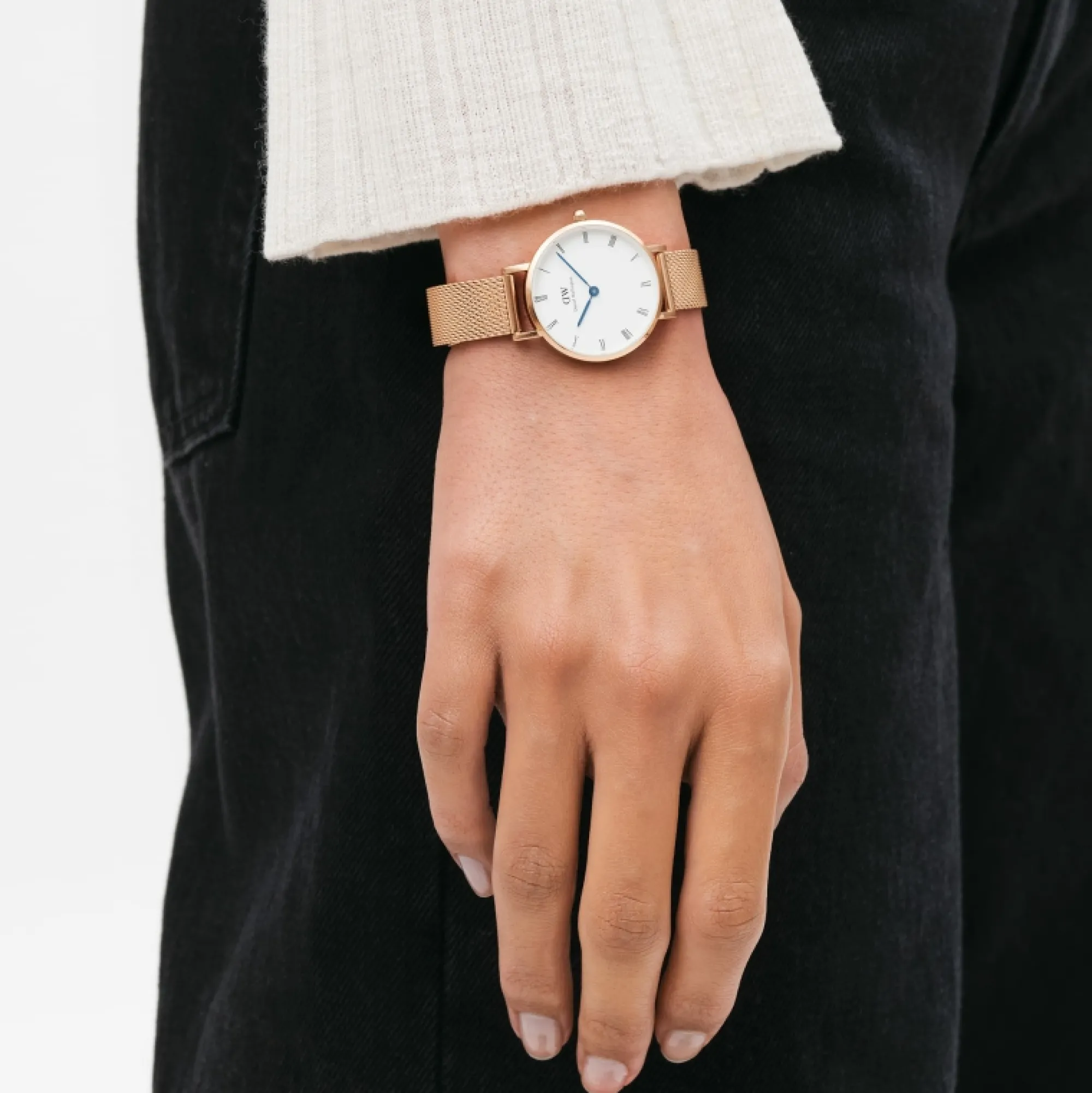 Daniel Wellington Damklockor<Petite Roman Numerals Melrose Rose Gold
