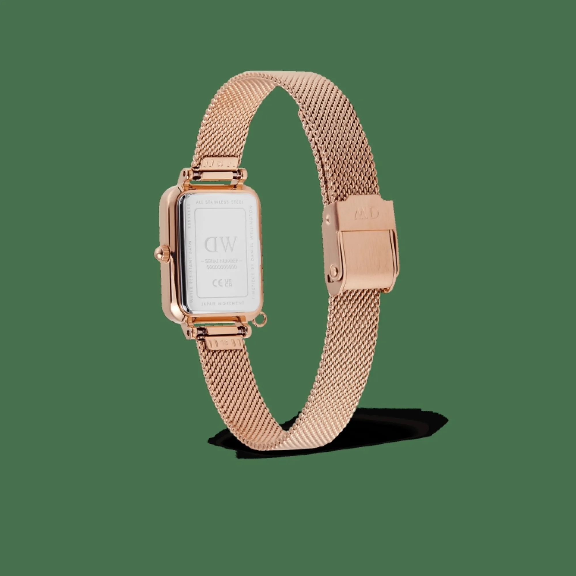 Daniel Wellington Damklockor<Quadro Crystal Zodiac Melrose Rose Gold