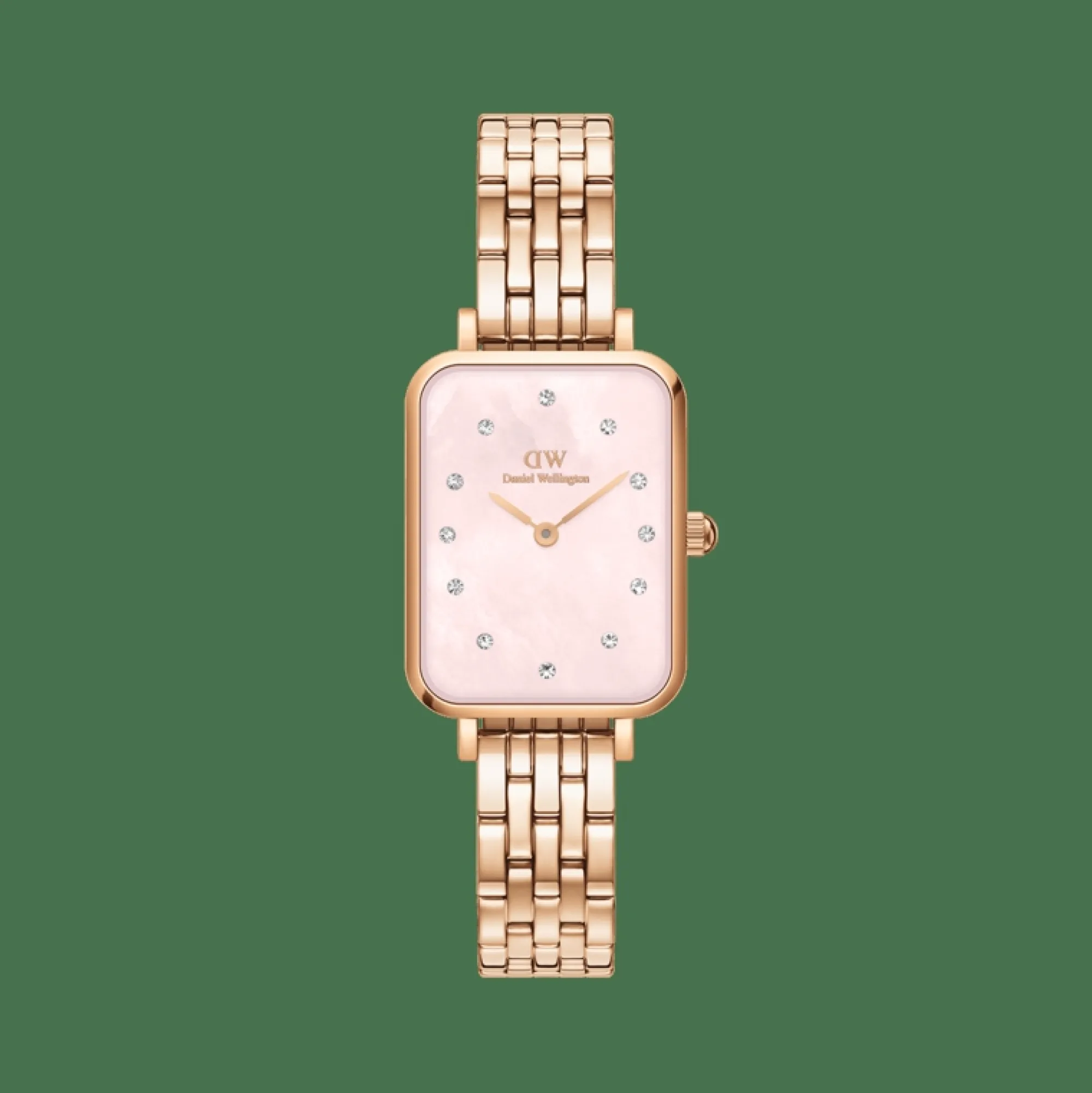 Daniel Wellington Damklockor<Quadro Lumine 5-Link Melrose Rose Gold