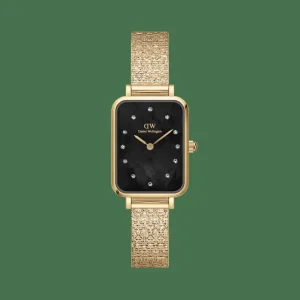 Daniel Wellington Damklockor<Quadro Lumine Pressed Piano Gold