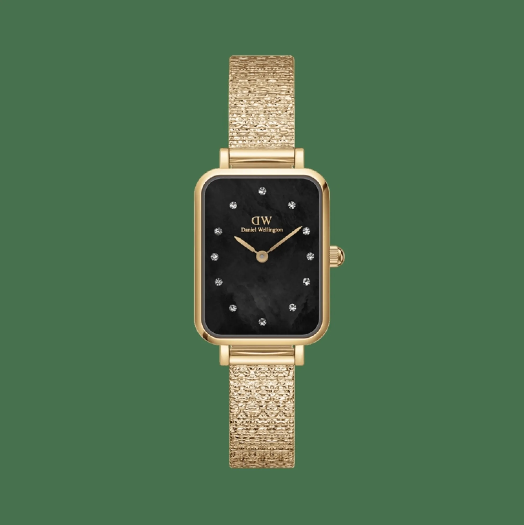 Daniel Wellington Damklockor<Quadro Lumine Pressed Piano Gold