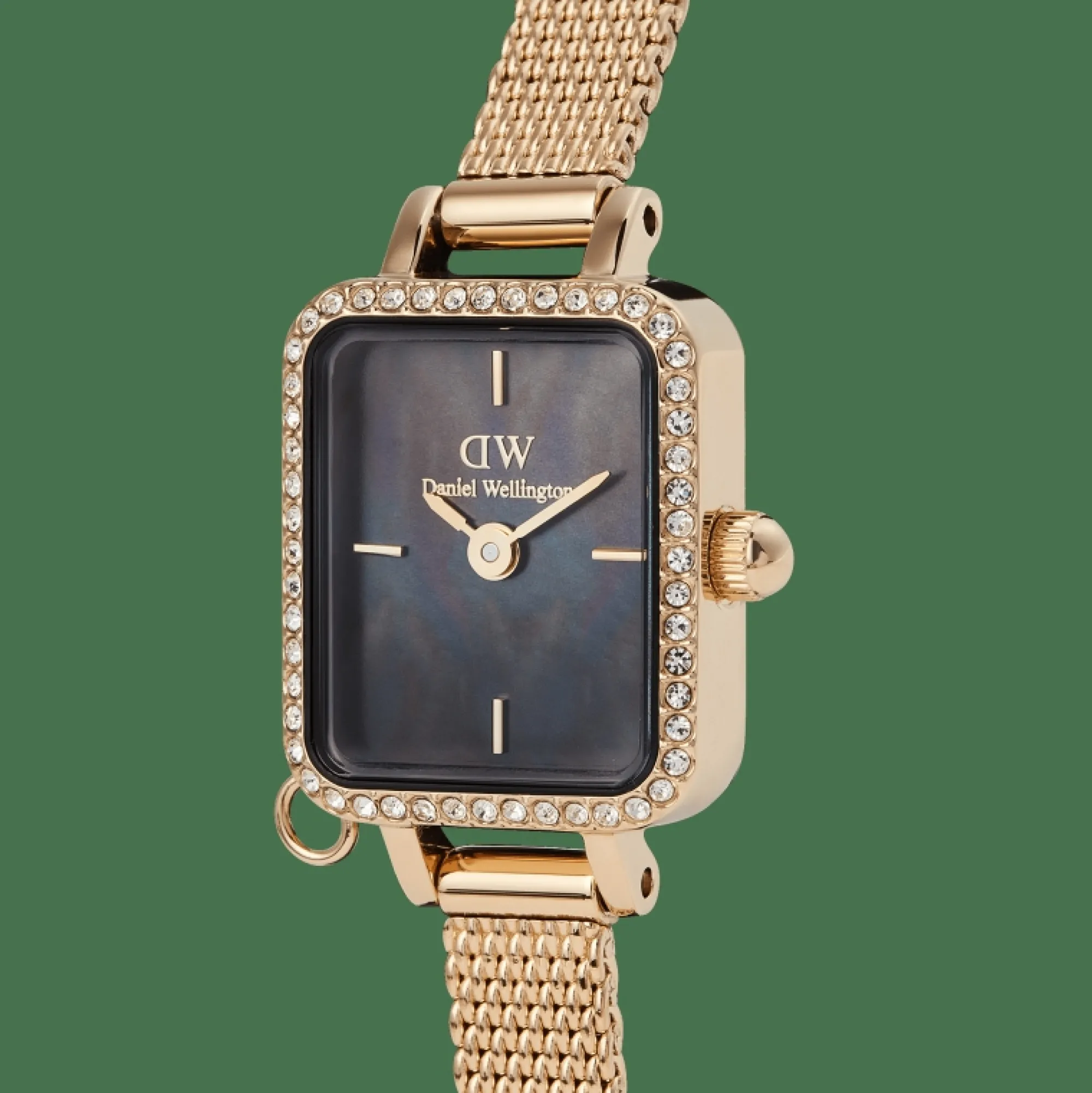 Daniel Wellington Damklockor<Quadro Mini Crystal Zodiac Ever Gold