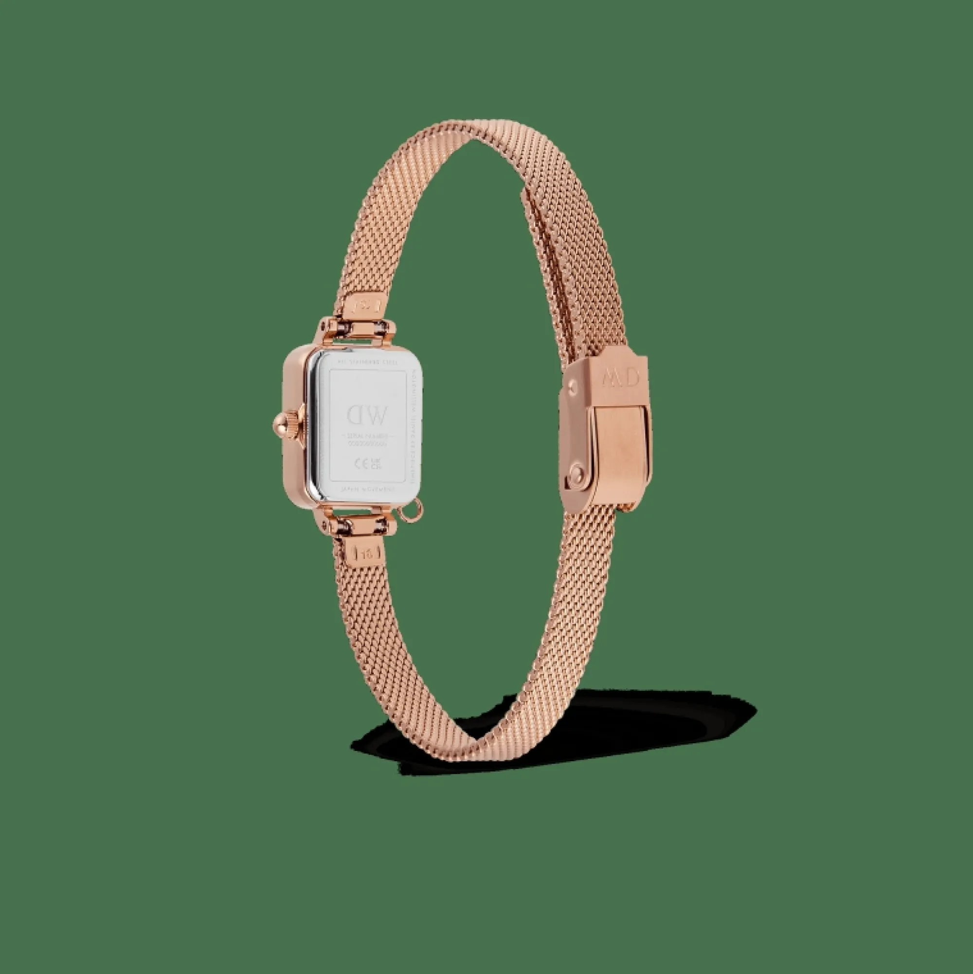Daniel Wellington Damklockor<Quadro Mini Crystal Zodiac Melrose Rose Gold