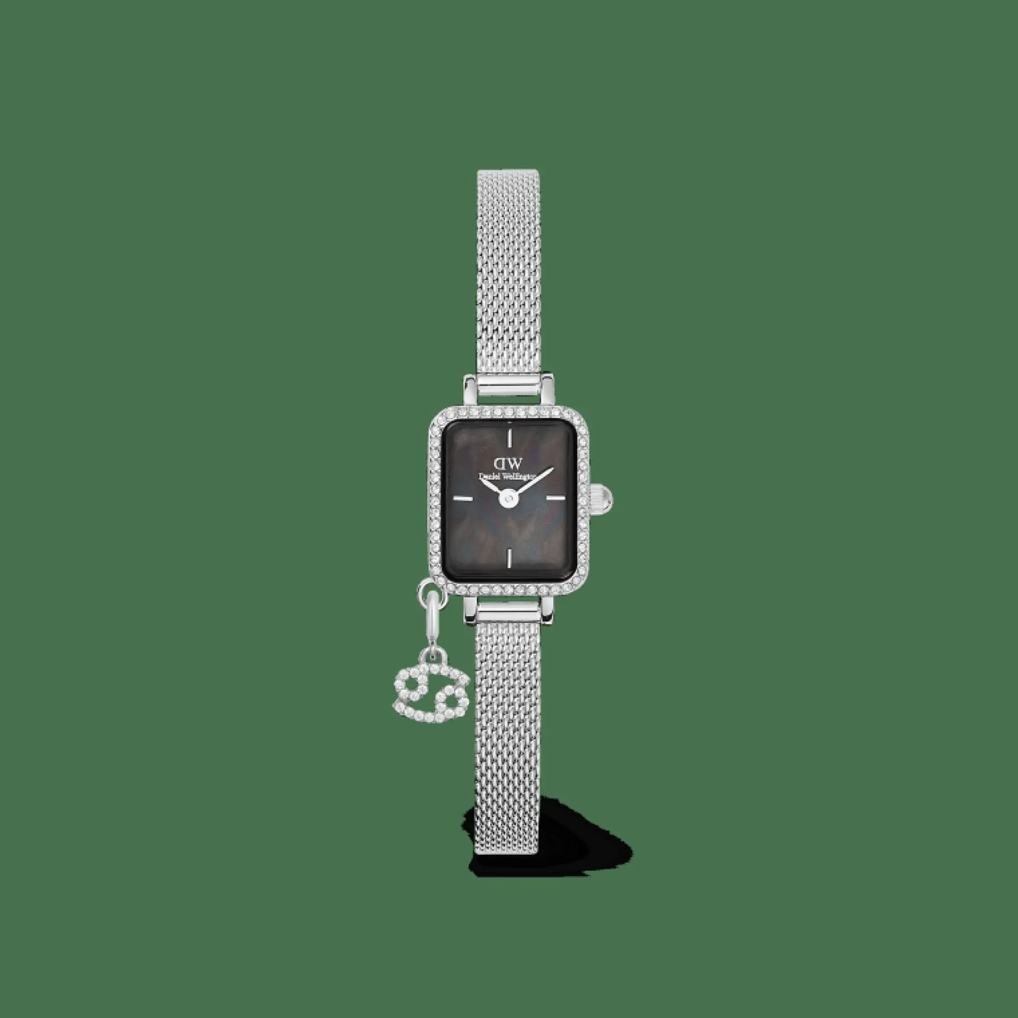 Daniel Wellington Damklockor<Quadro Mini Crystal Zodiac Sterling Silver