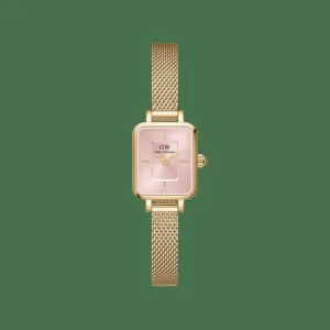 Daniel Wellington Damklockor<Quadro Mini Ever Blush Gold