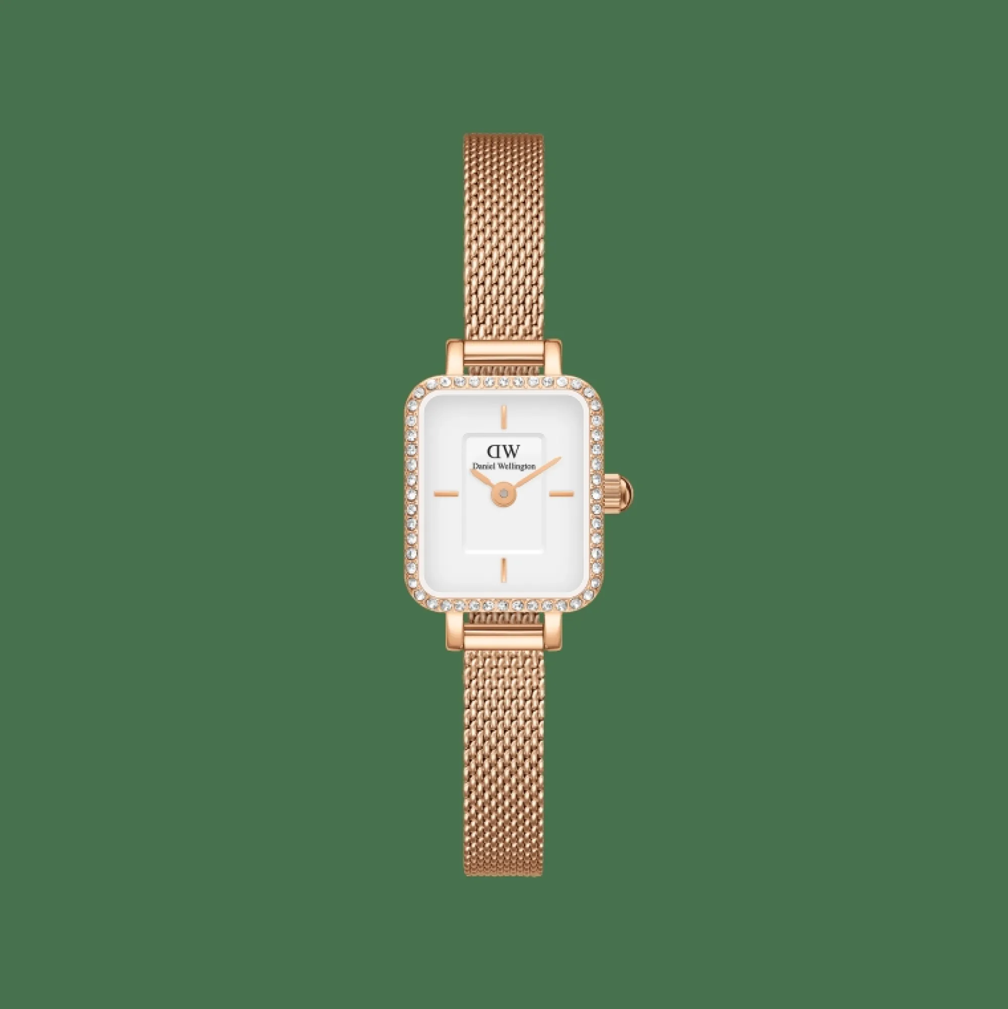 Daniel Wellington Damklockor<Quadro Mini Lumine Bezel Rose Gold