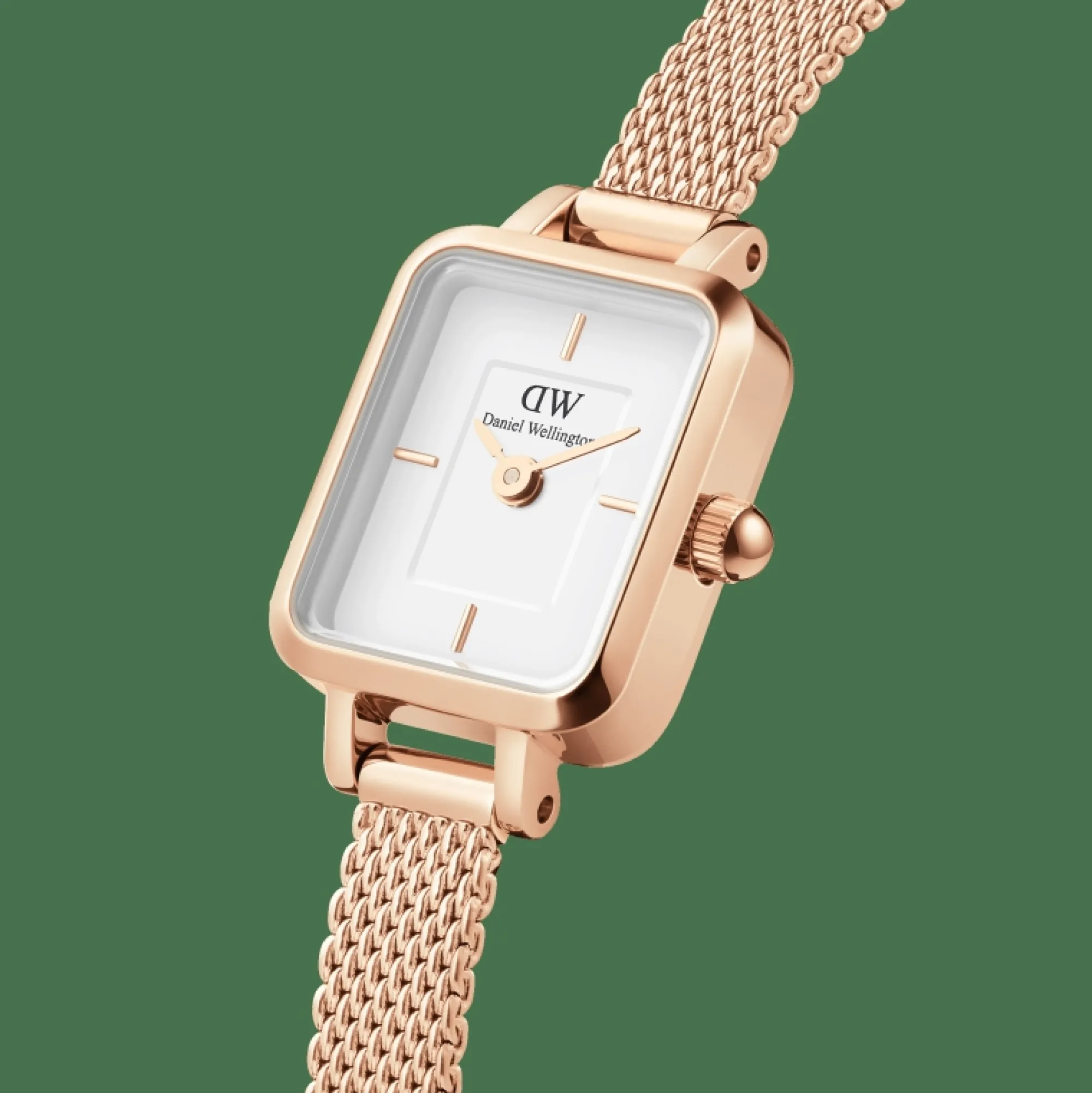 Daniel Wellington Damklockor<Quadro Mini Melrose Rose Gold