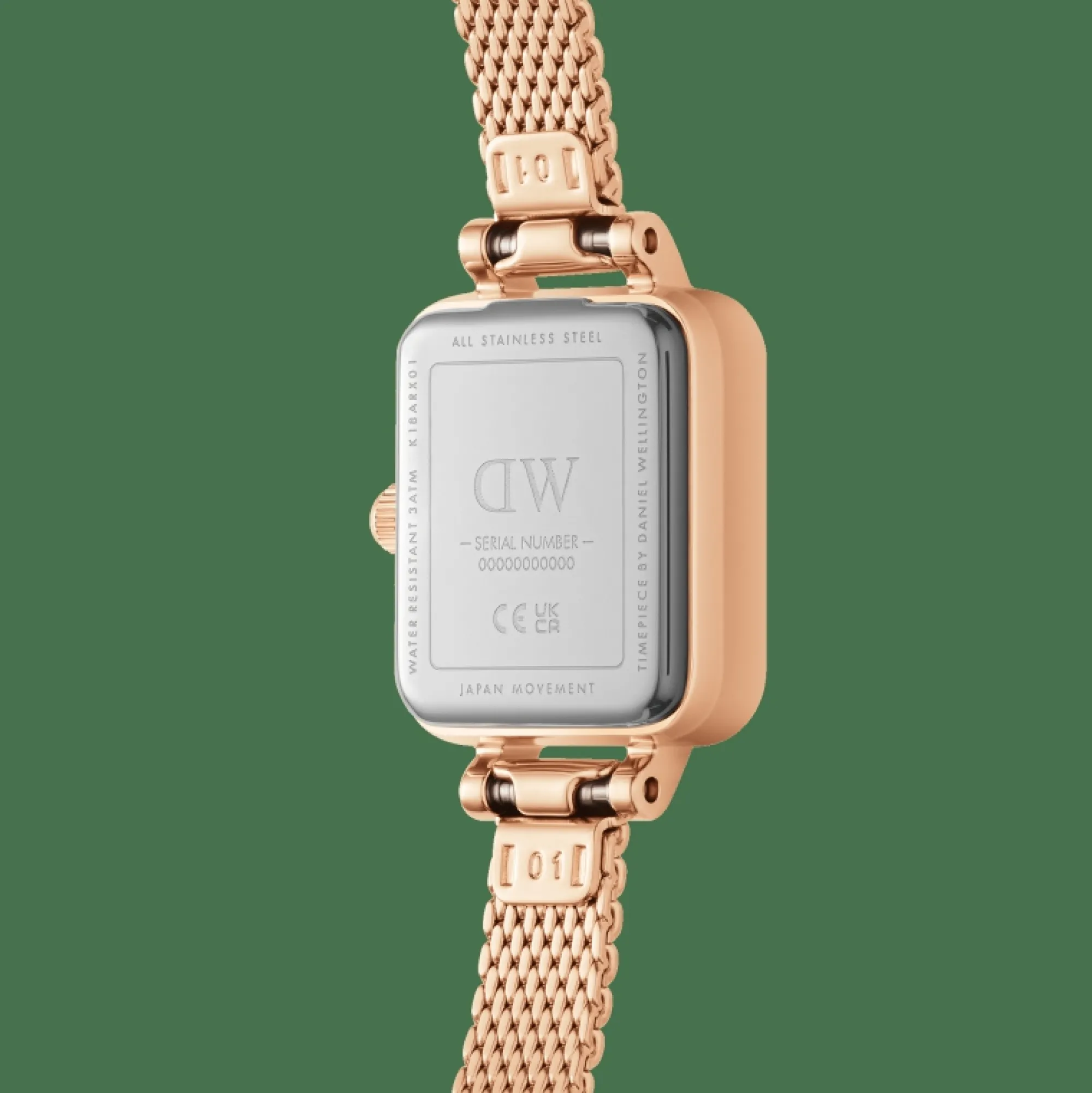 Daniel Wellington Damklockor<Quadro Mini Melrose Rose Gold