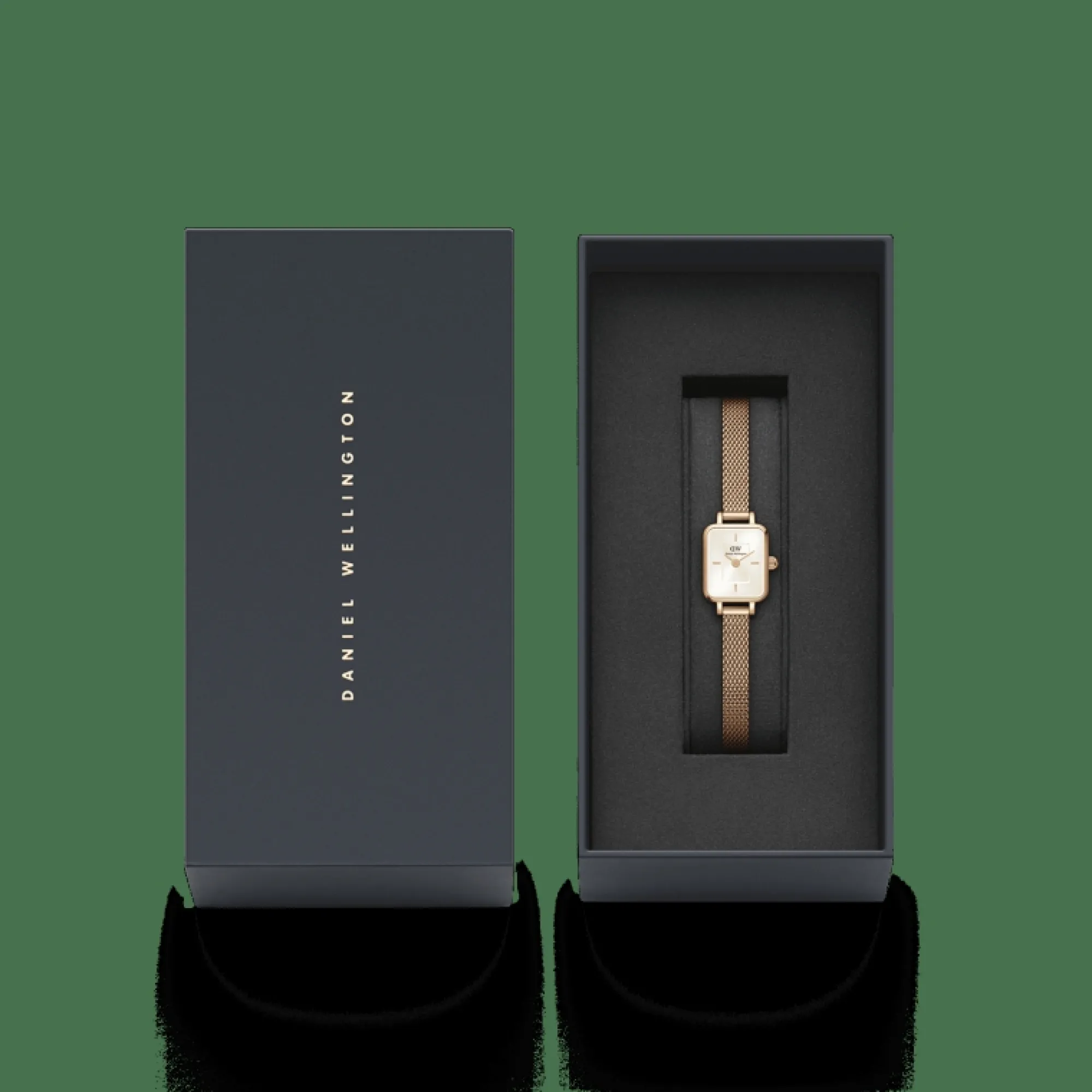 Daniel Wellington Damklockor<Quadro Mini Melrose Champagne Rose Gold