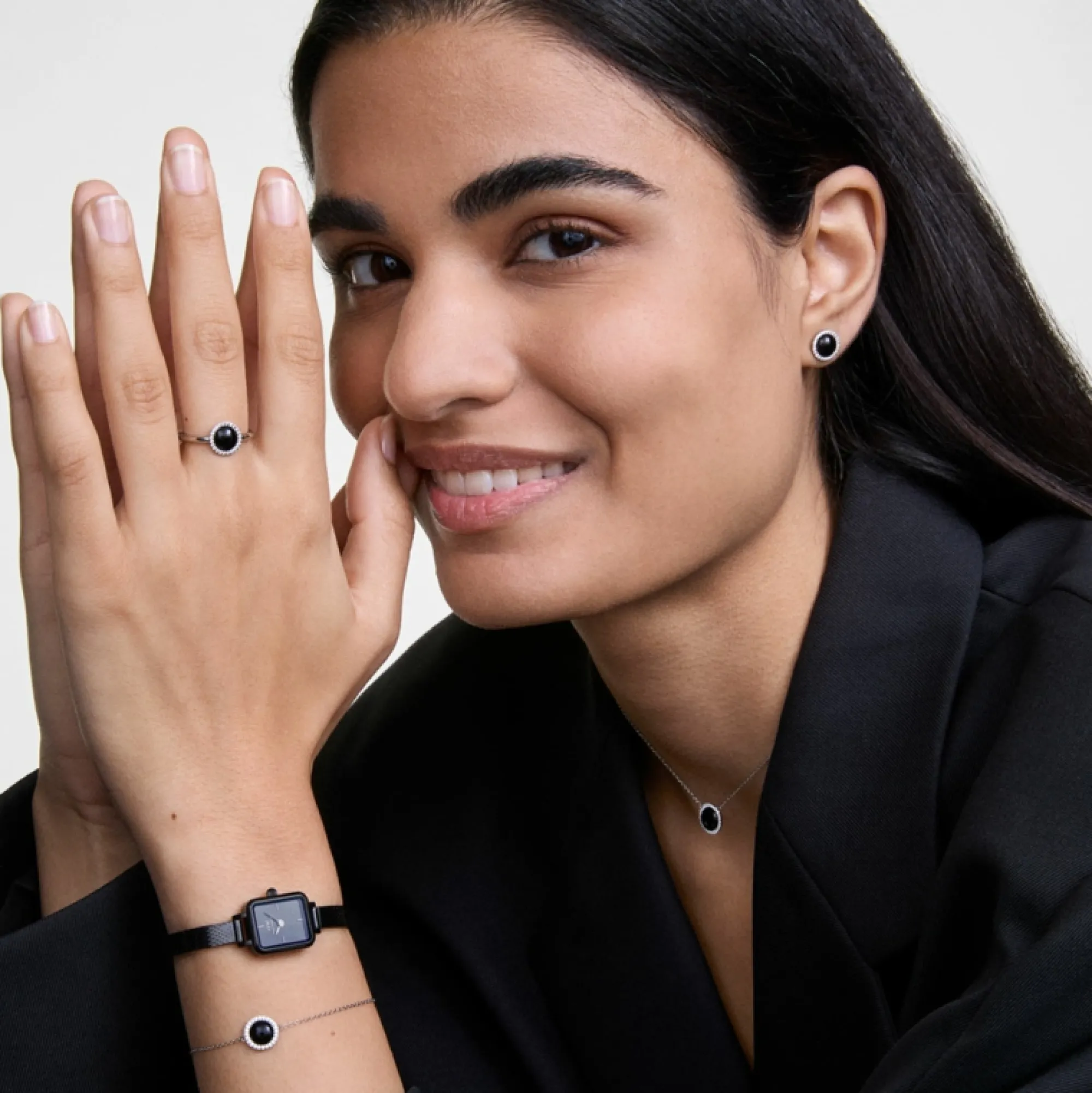 Daniel Wellington Damklockor<Quadro Mini Reflection Black