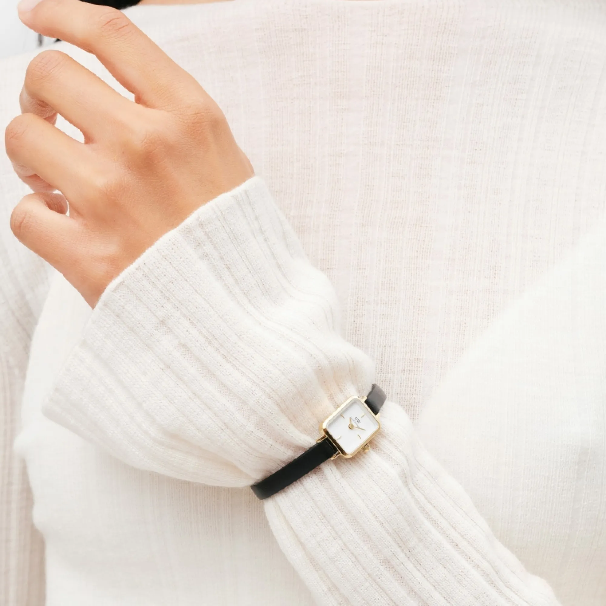 Daniel Wellington Damklockor<Quadro Mini Sheffield Gold