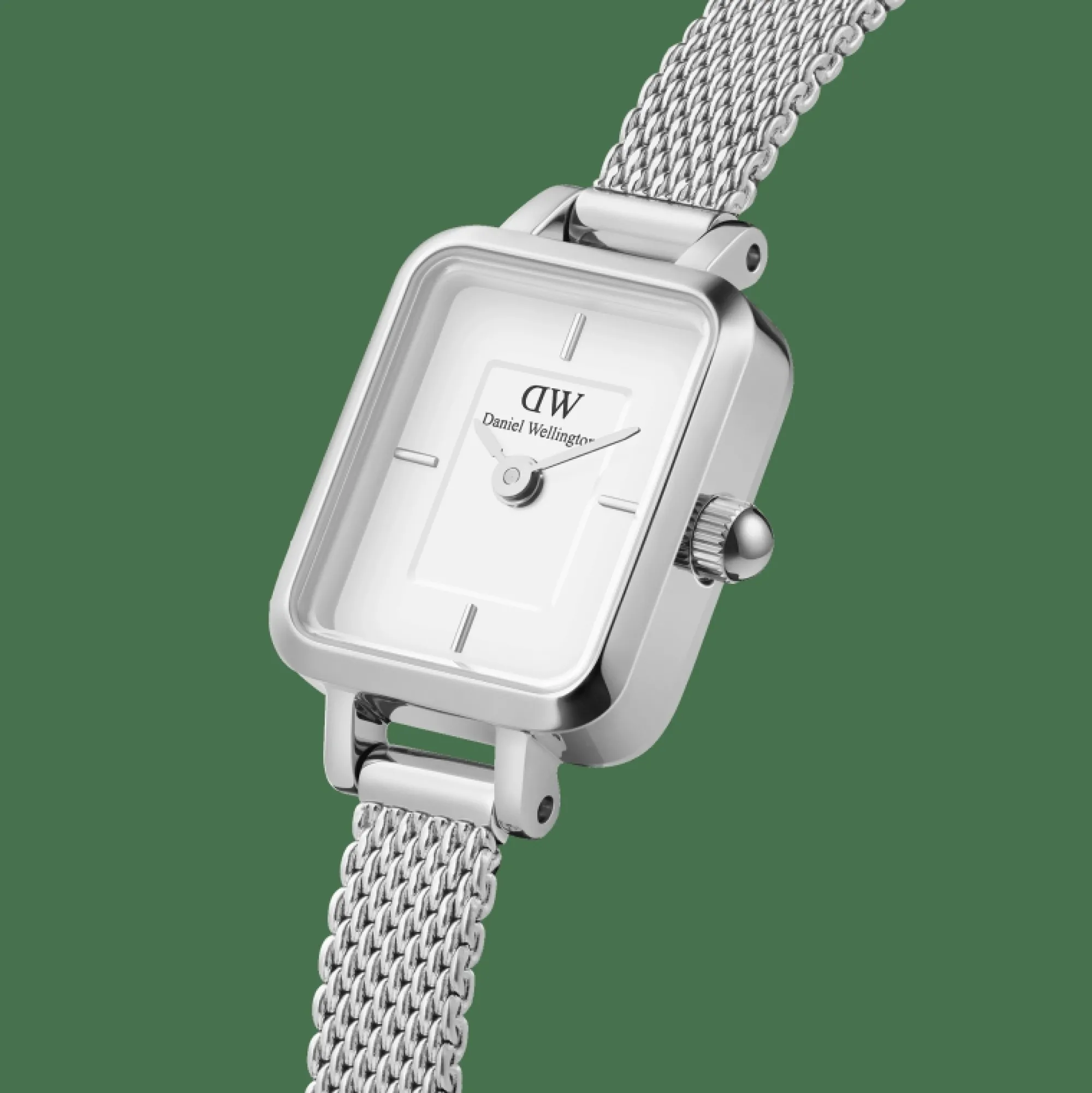 Daniel Wellington Damklockor<Quadro Mini Sterling Silver