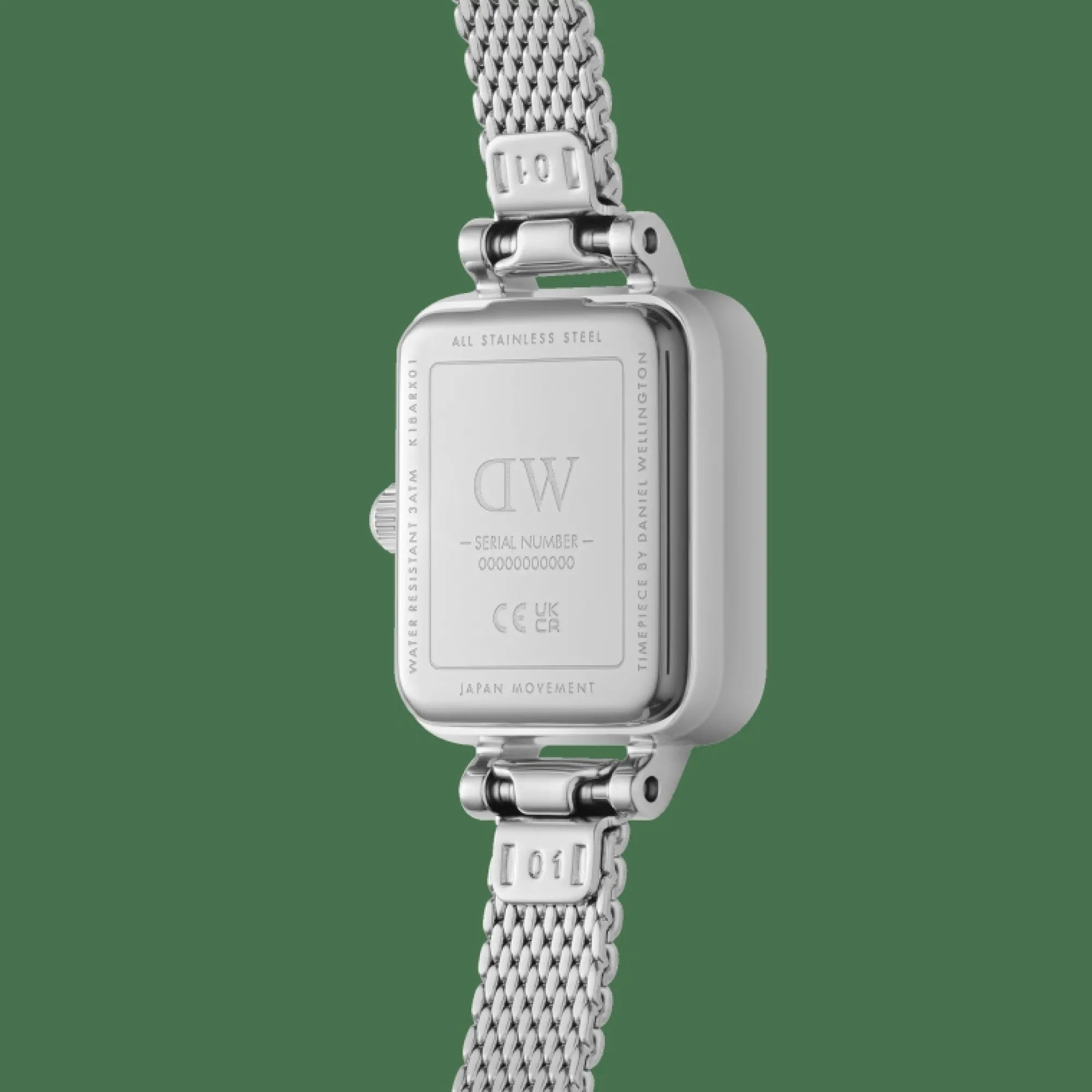 Daniel Wellington Damklockor<Quadro Mini Sterling Silver