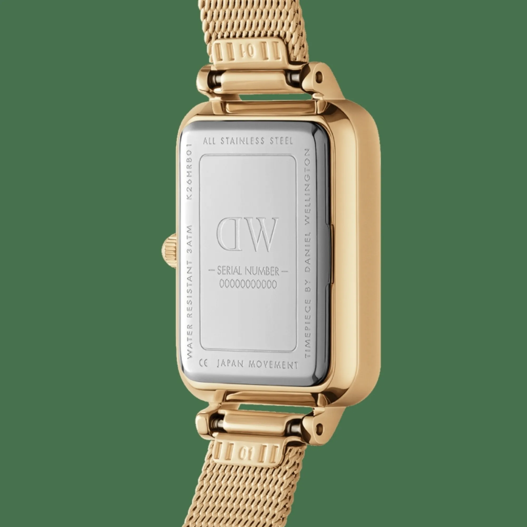 Daniel Wellington Damklockor<Quadro Pressed Ever Gold