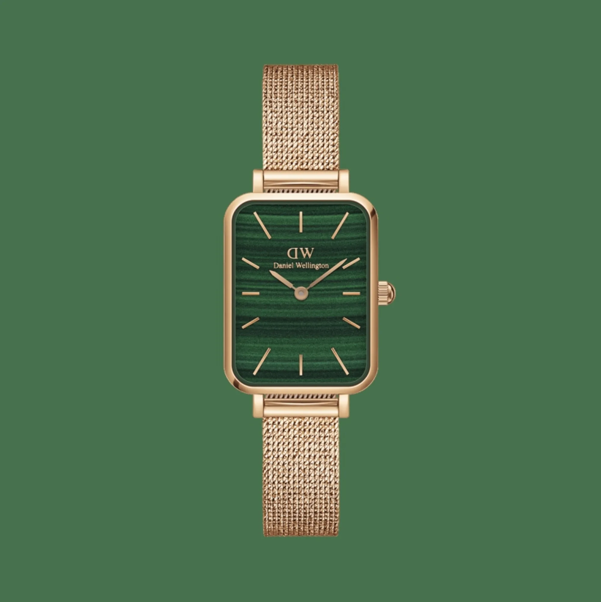 Daniel Wellington Damklockor<Quadro Pressed Melrose Rose Gold