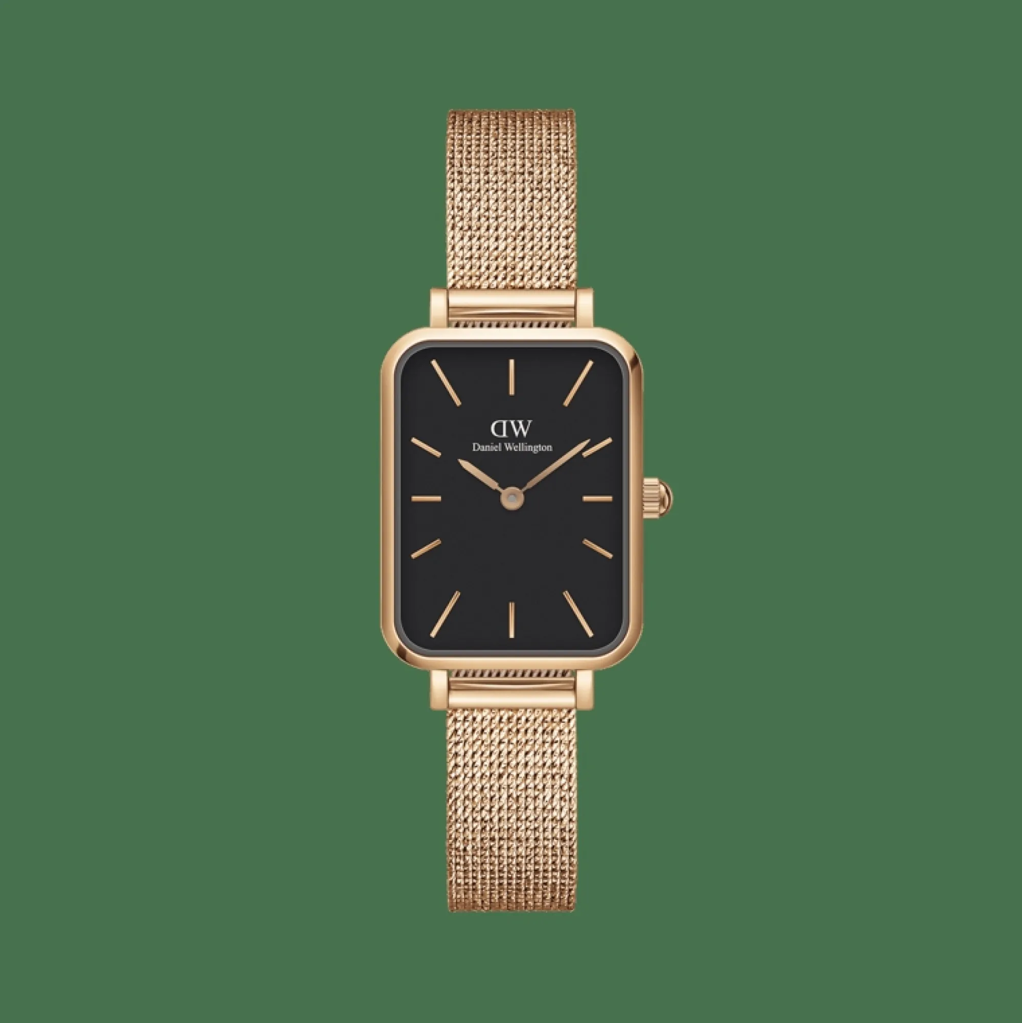 Daniel Wellington Damklockor<Quadro Pressed Melrose Rose Gold