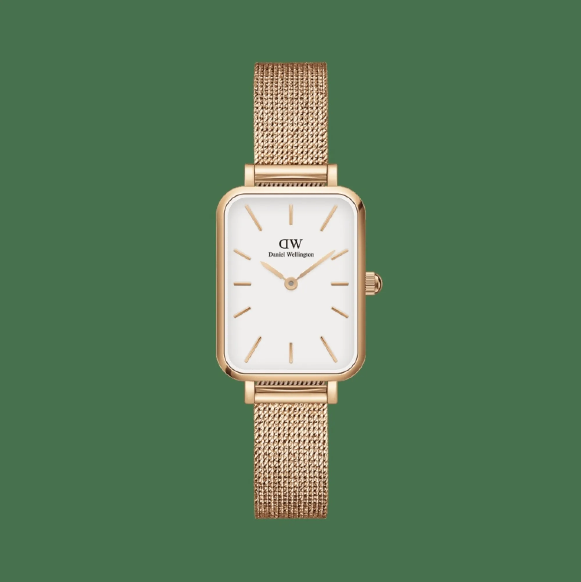 Daniel Wellington Damklockor<Quadro Pressed Melrose Rose Gold