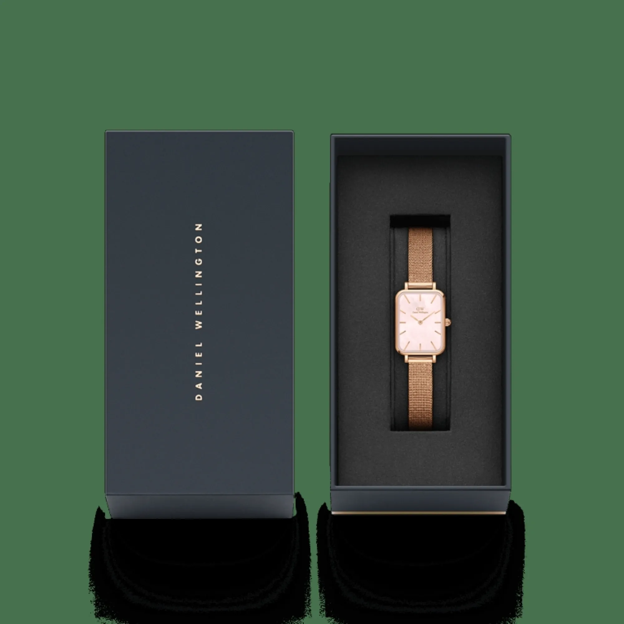 Daniel Wellington Damklockor<Quadro Pressed Melrose Rose Gold