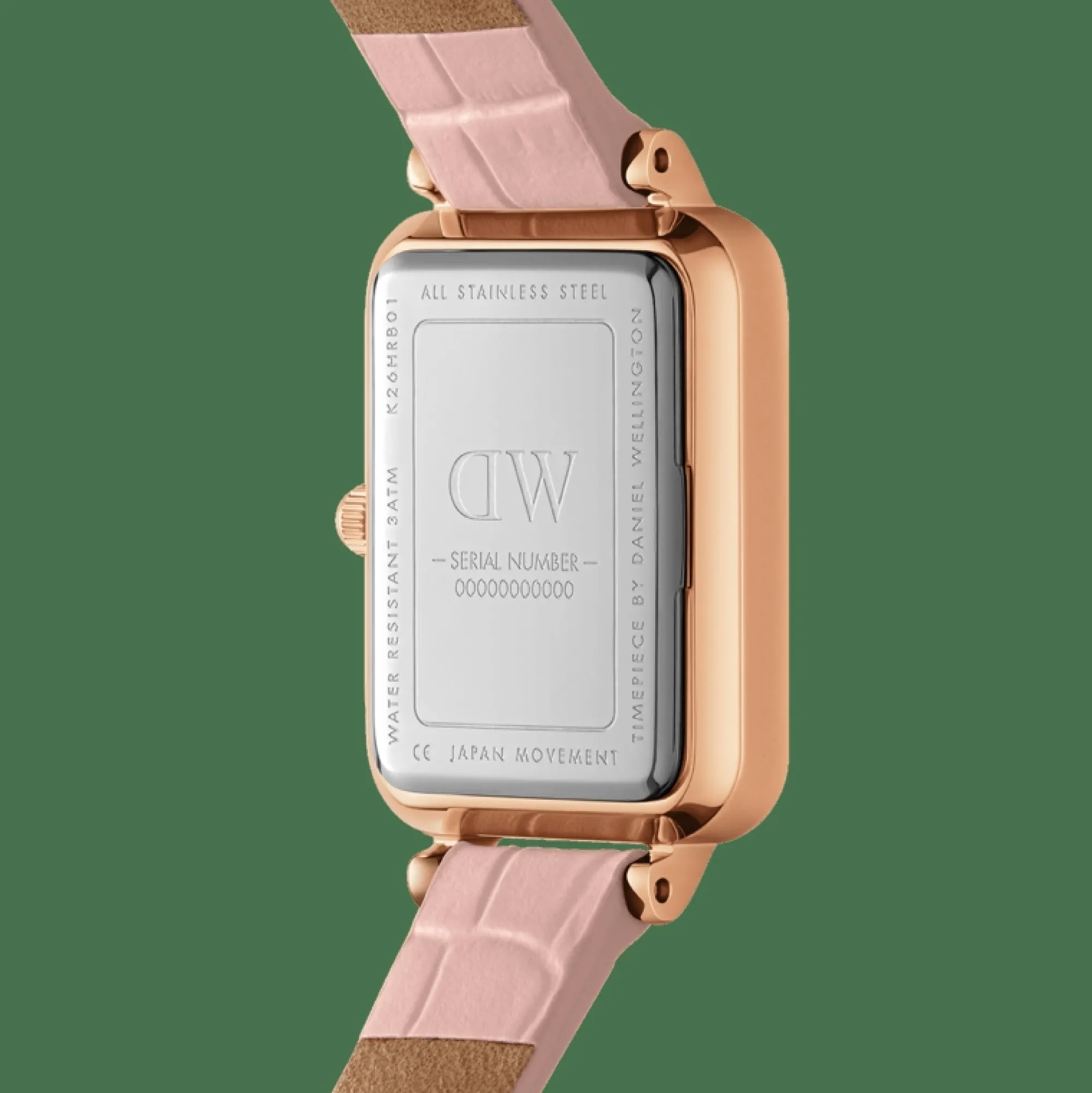Daniel Wellington Damklockor<Quadro Pressed Rouge Rose Gold