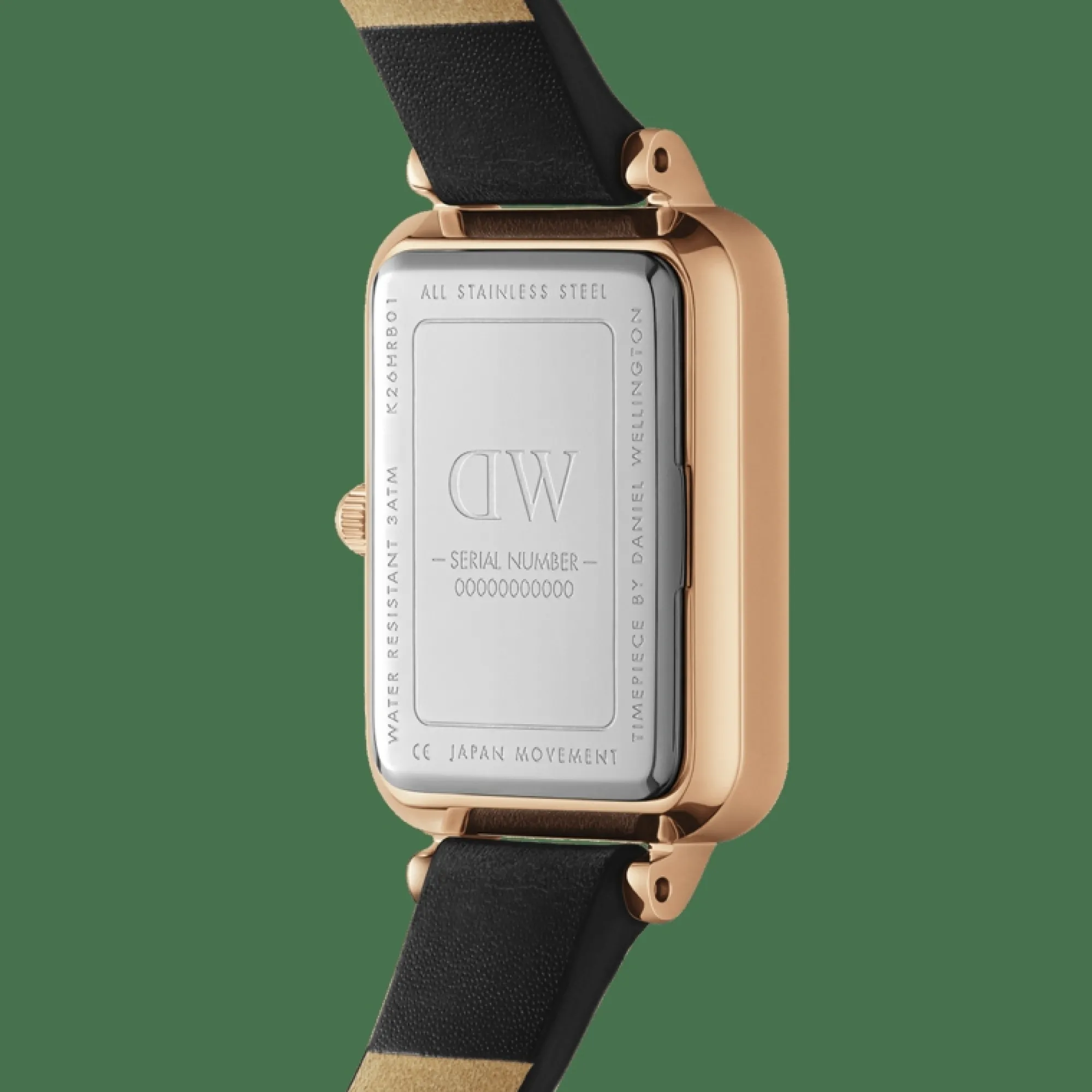 Daniel Wellington Herrklockor<Quadro Pressed Sheffield W 29x36,5 Rose Gold