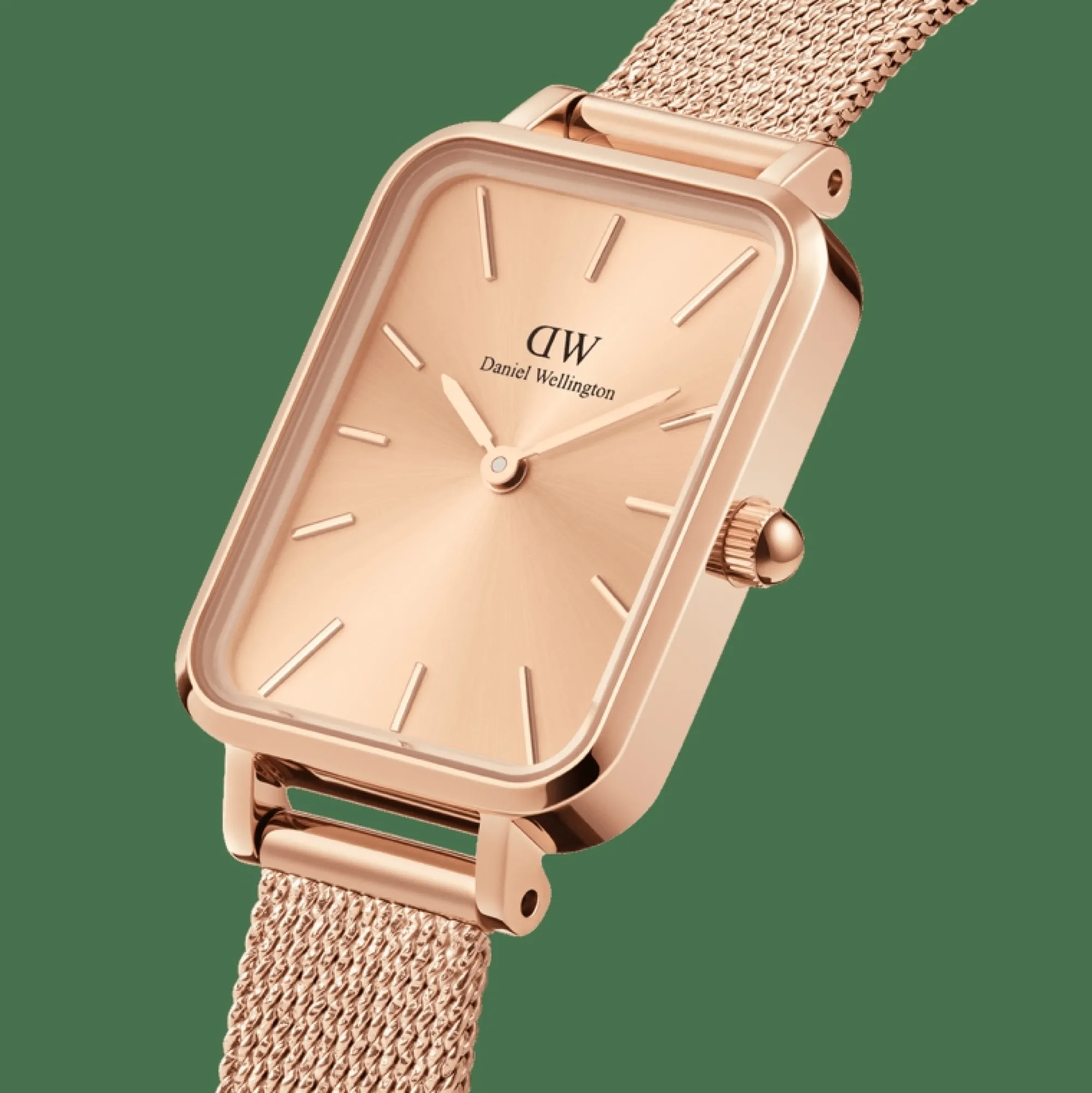Daniel Wellington Damklockor<Quadro Pressed Unitone Rose Gold