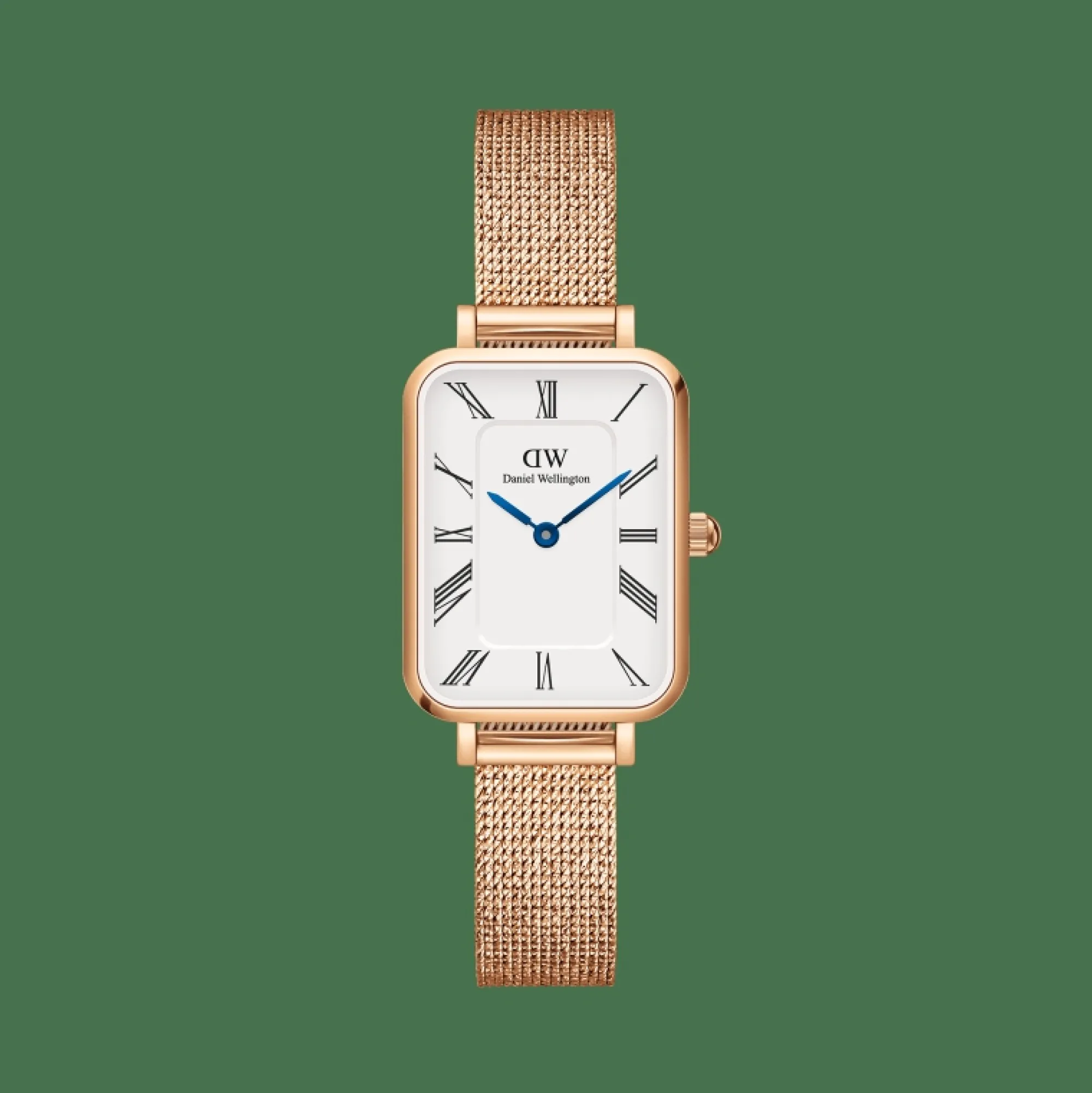 Daniel Wellington Damklockor<Quadro Roman Numerals Melrose Rose Gold