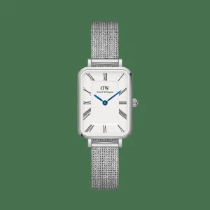 Daniel Wellington Damklockor<Quadro Roman Numerals Sterling Silver