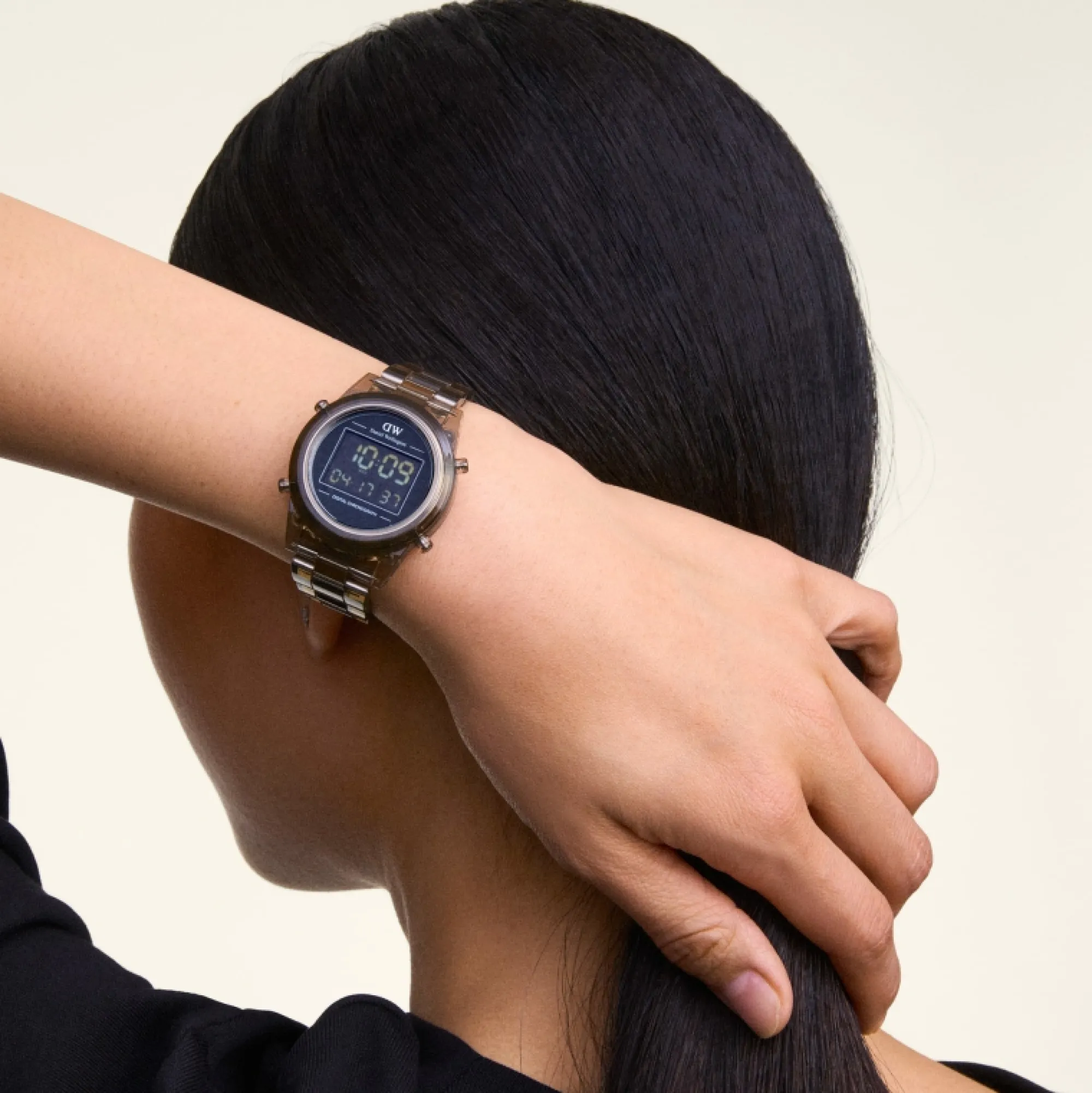 Daniel Wellington Herrklockor | Damklockor<Retro Digital Dark Brown