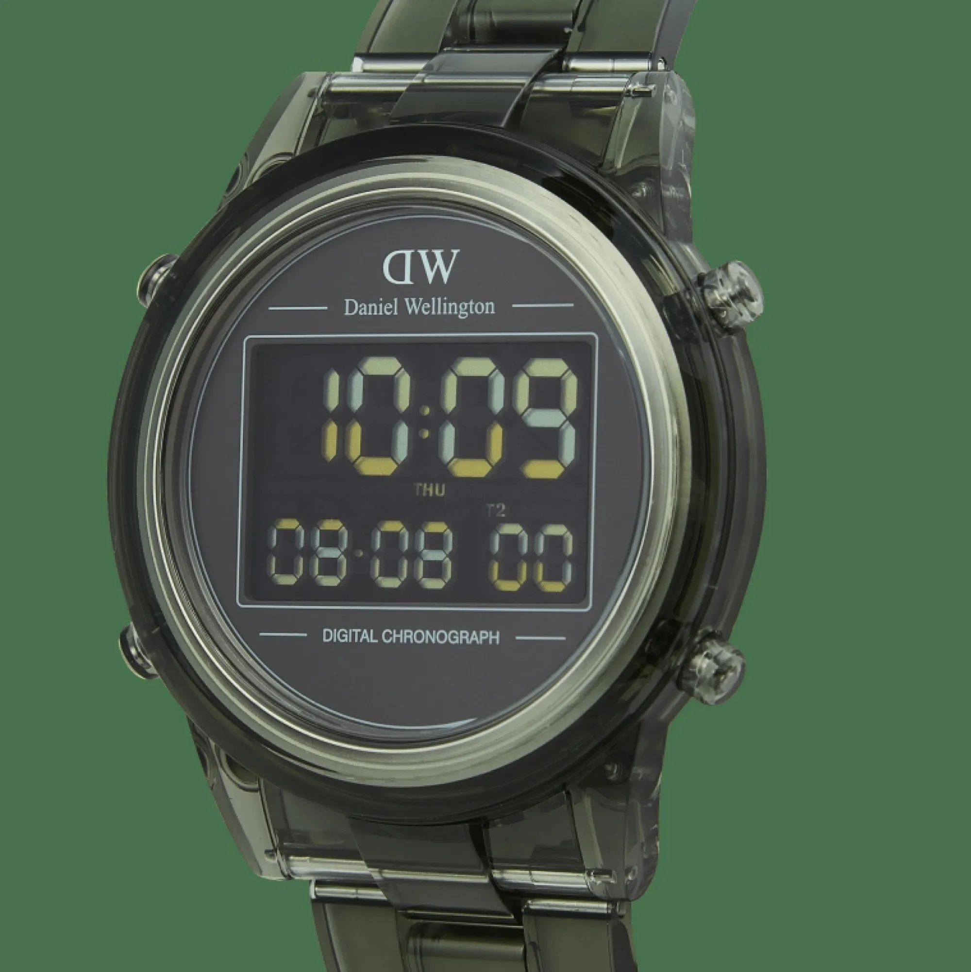 Daniel Wellington Herrklockor | Damklockor<Retro Digital Dark Green