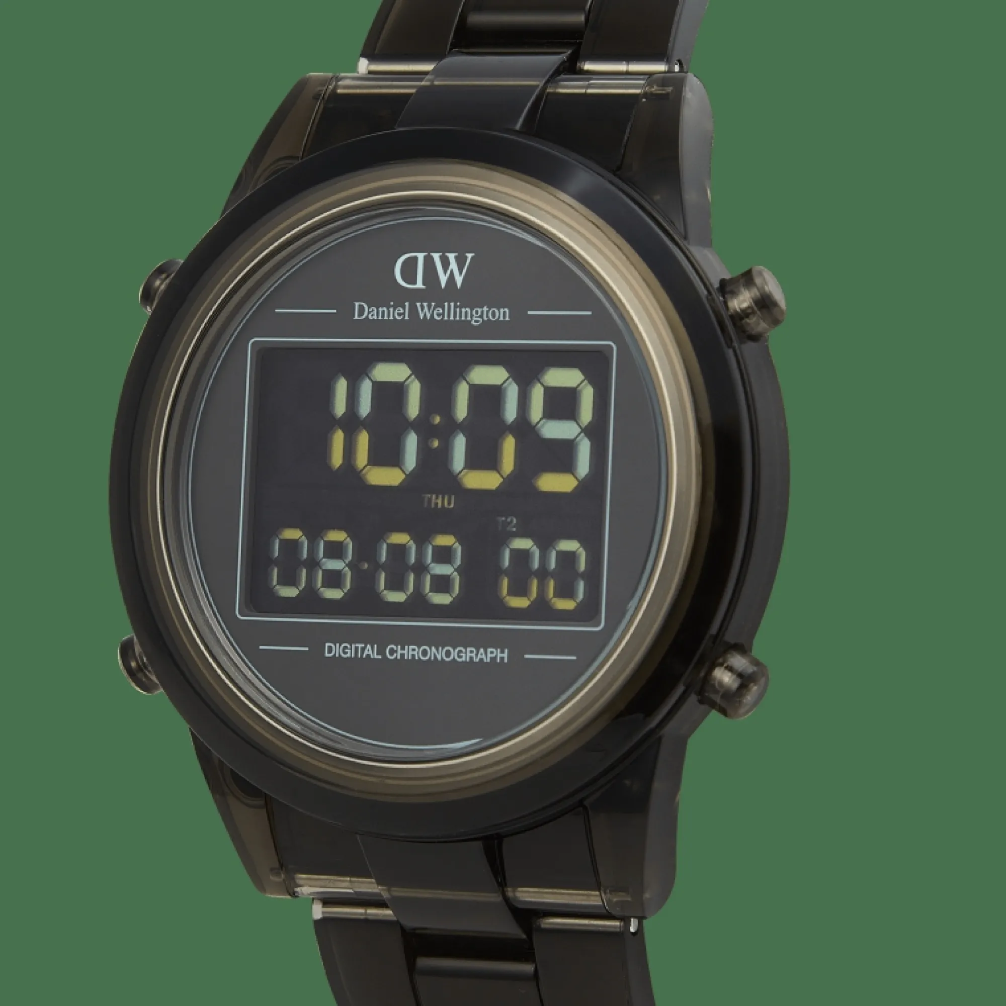 Daniel Wellington Herrklockor | Damklockor<Retro Digital Dark Grey
