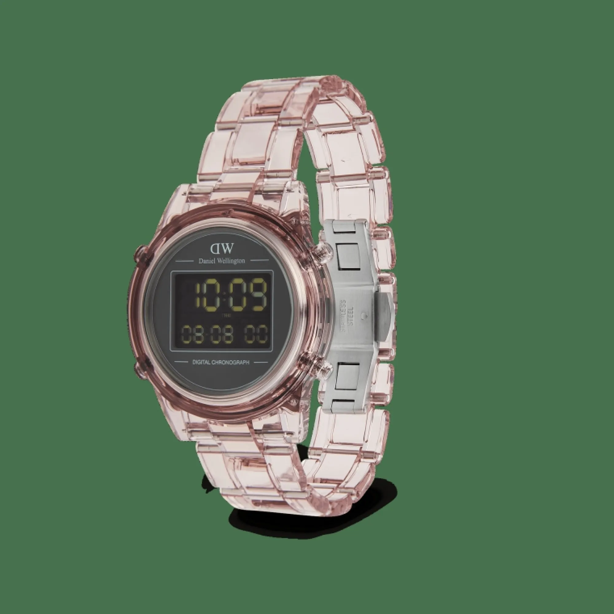 Daniel Wellington Damklockor<Retro Digital Dark Pink
