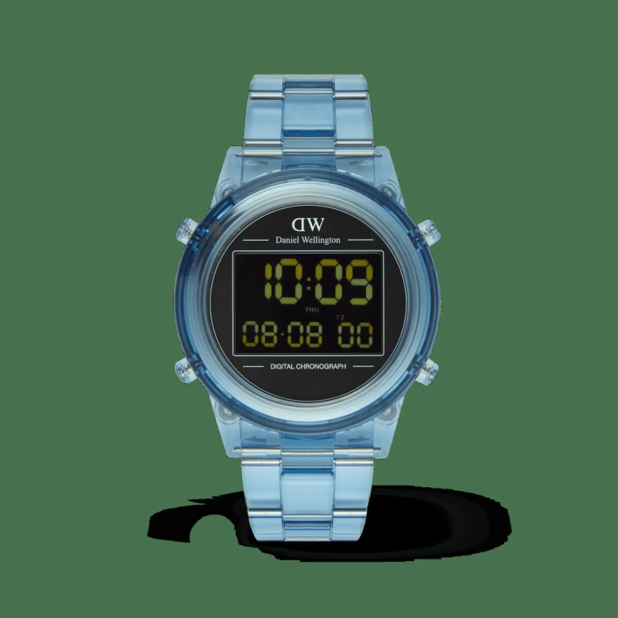 Daniel Wellington Herrklockor<Retro Digital Light Blue