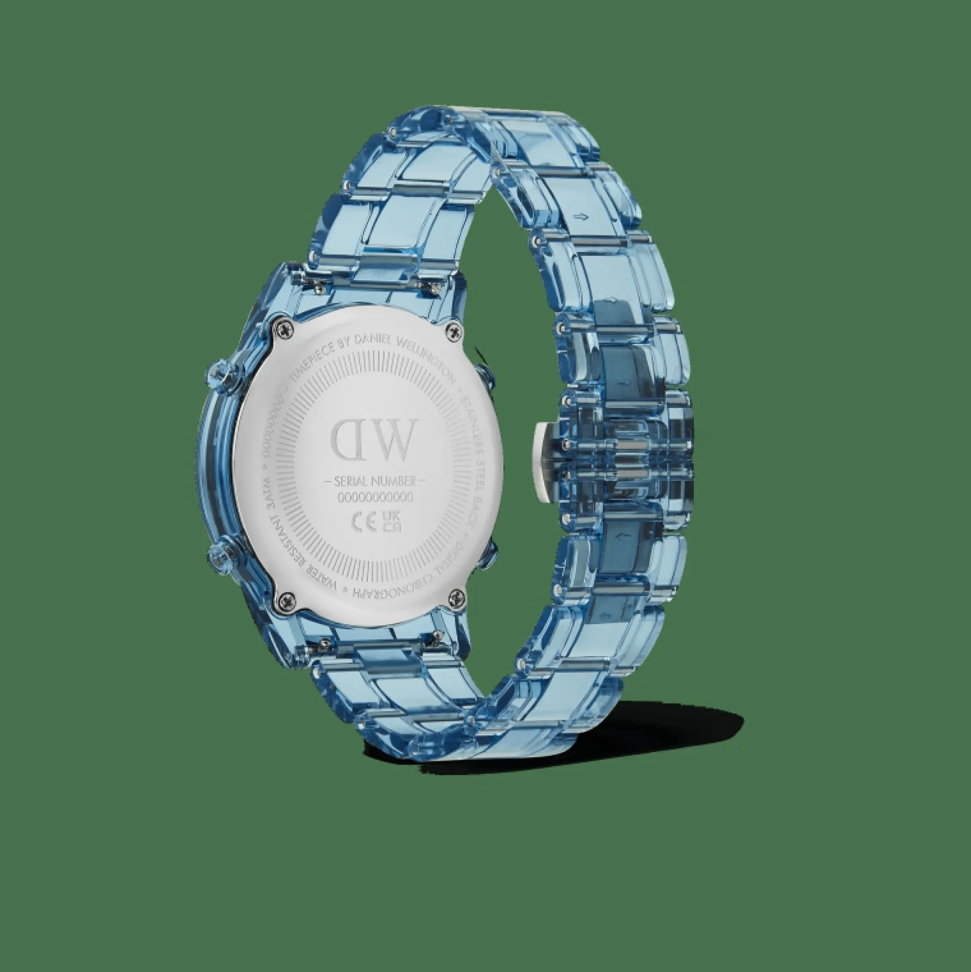 Daniel Wellington Herrklockor<Retro Digital Light Blue