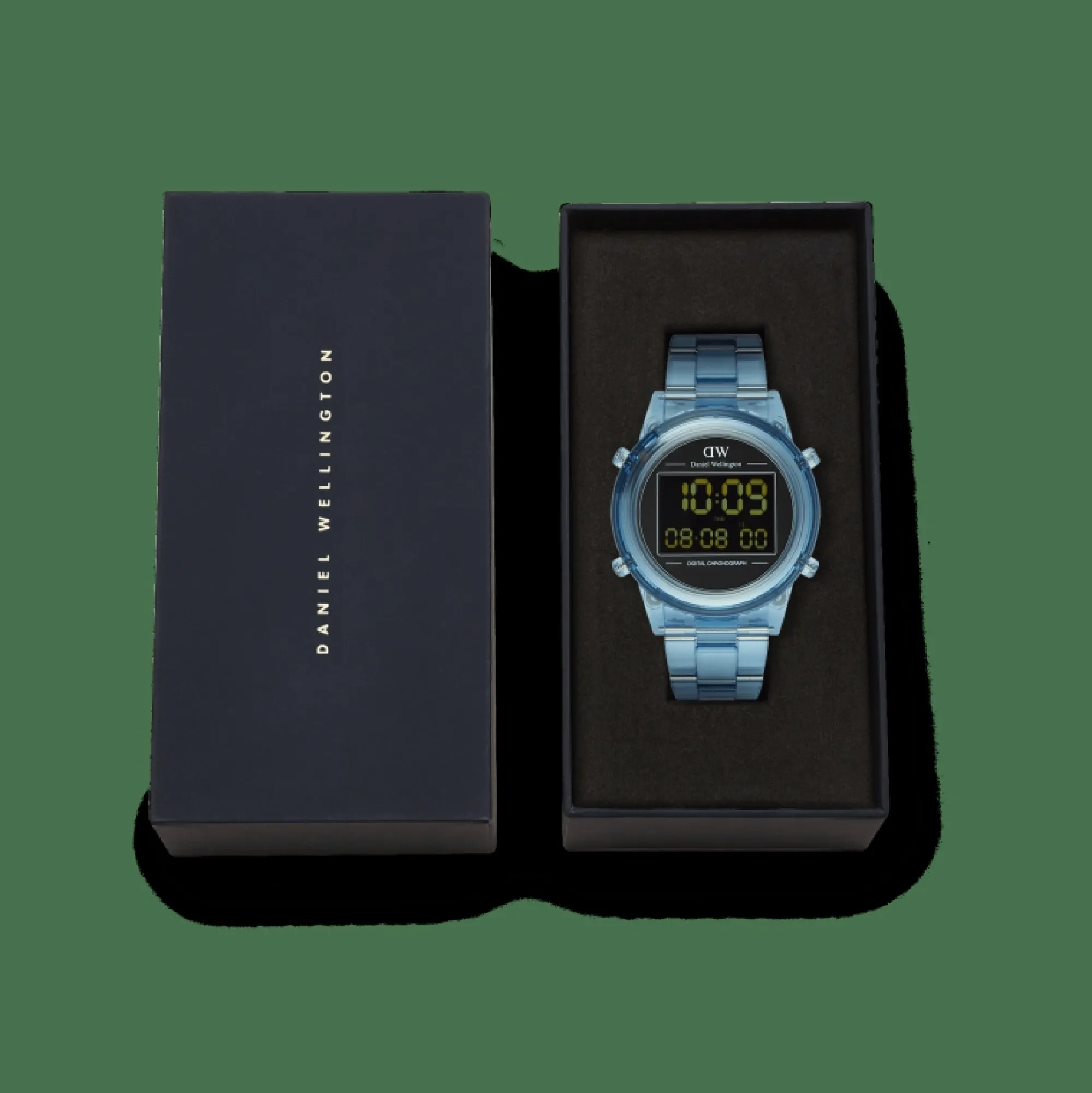 Daniel Wellington Herrklockor<Retro Digital Light Blue