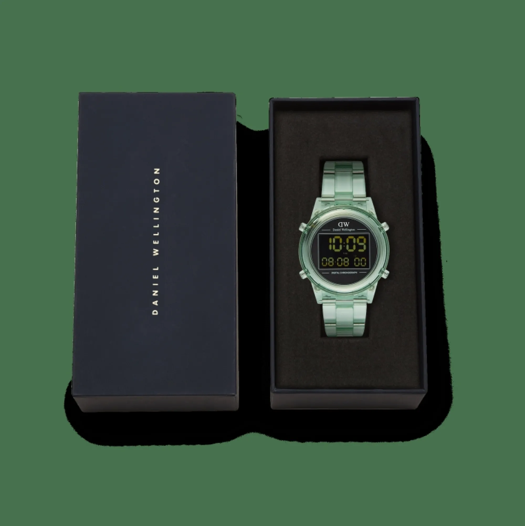 Daniel Wellington Herrklockor | Damklockor<Retro Digital Light Green