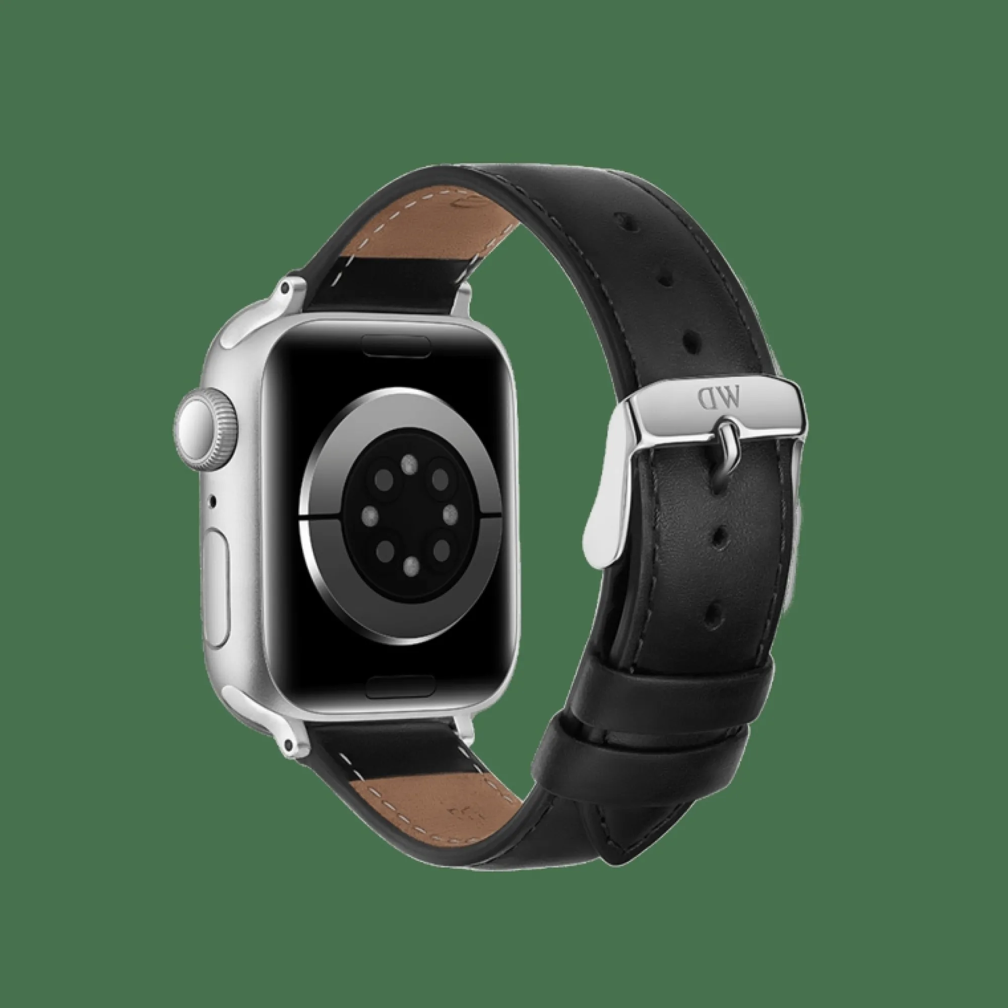 Daniel Wellington Accessoarer Till Apple Watch<Smartwatch Leather Strap Silver
