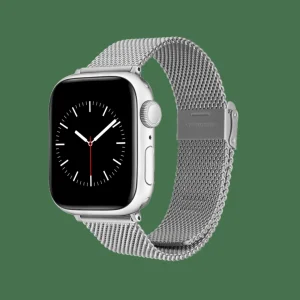 Daniel Wellington Accessoarer Till Apple Watch<Smartwatch Sandblasted Mesh Strap Silver