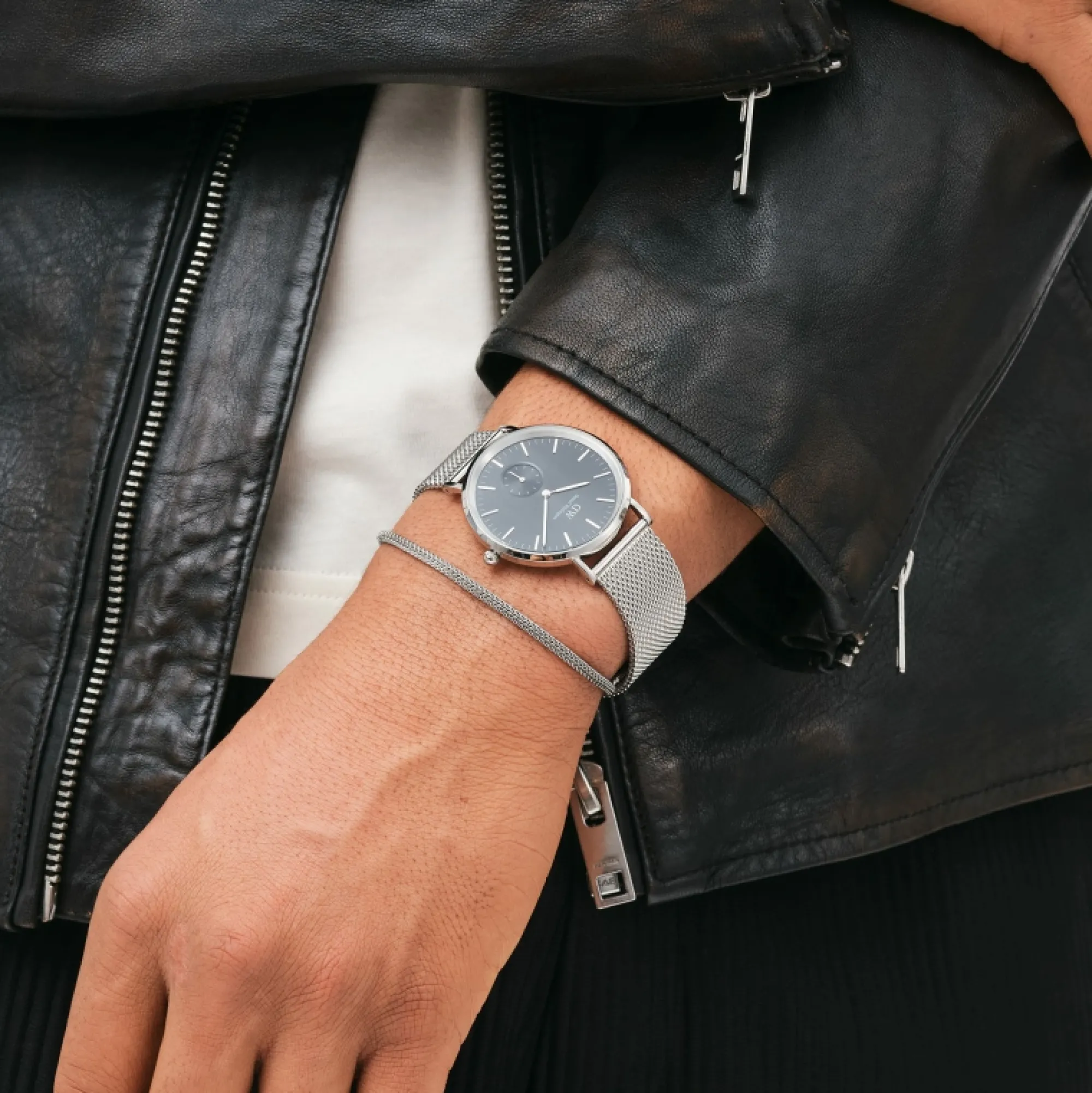 Daniel Wellington Armband<Tide Mesh Bracelet Sterling 2.8 Silver