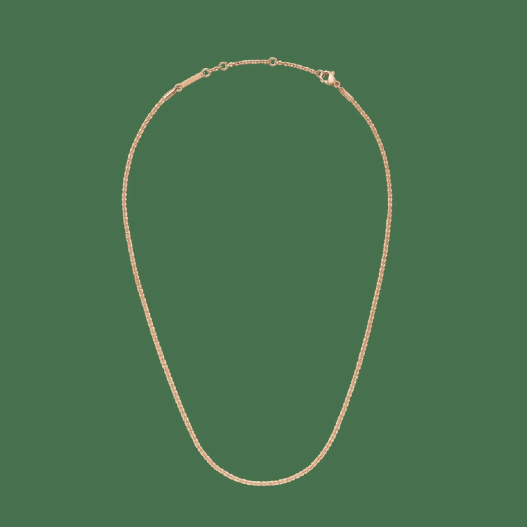 Daniel Wellington Halsband<Twisted Chain Necklace RG Rose Gold